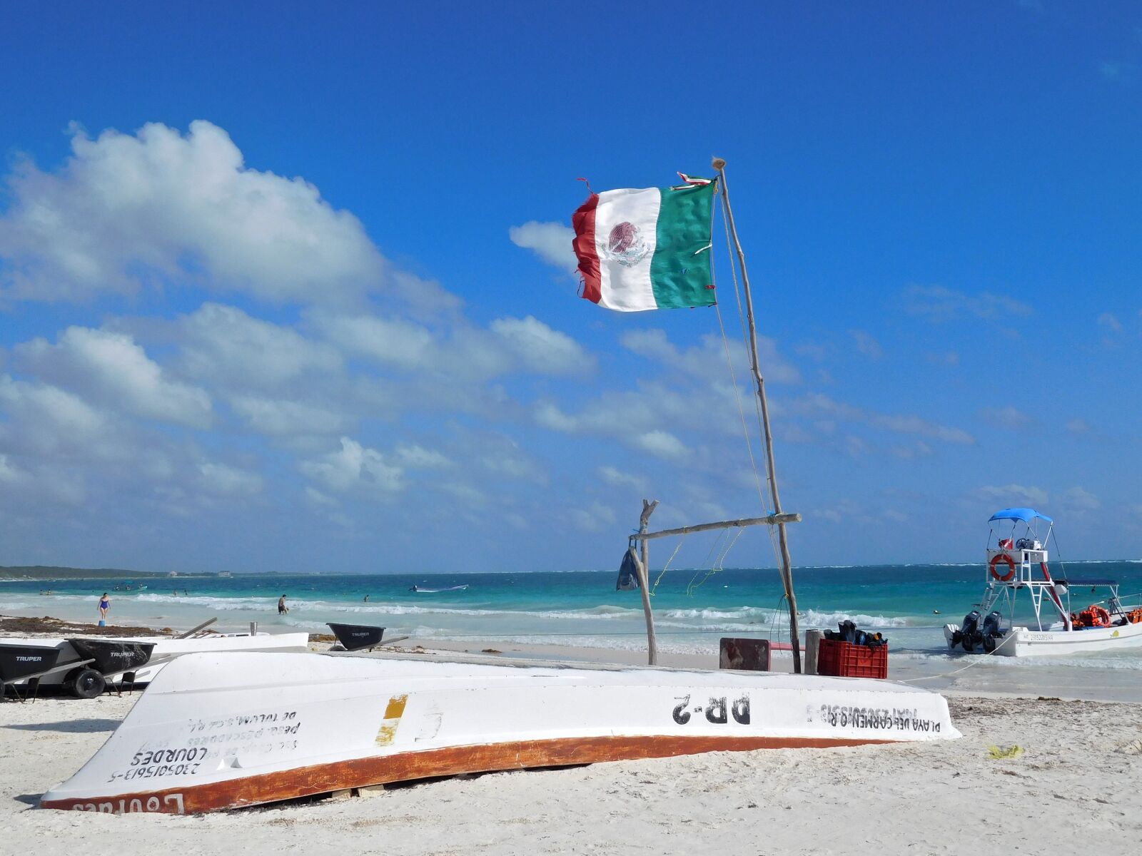 Nikon Coolpix S7000 sample photo. Boat, mexico, paradise, summer photography