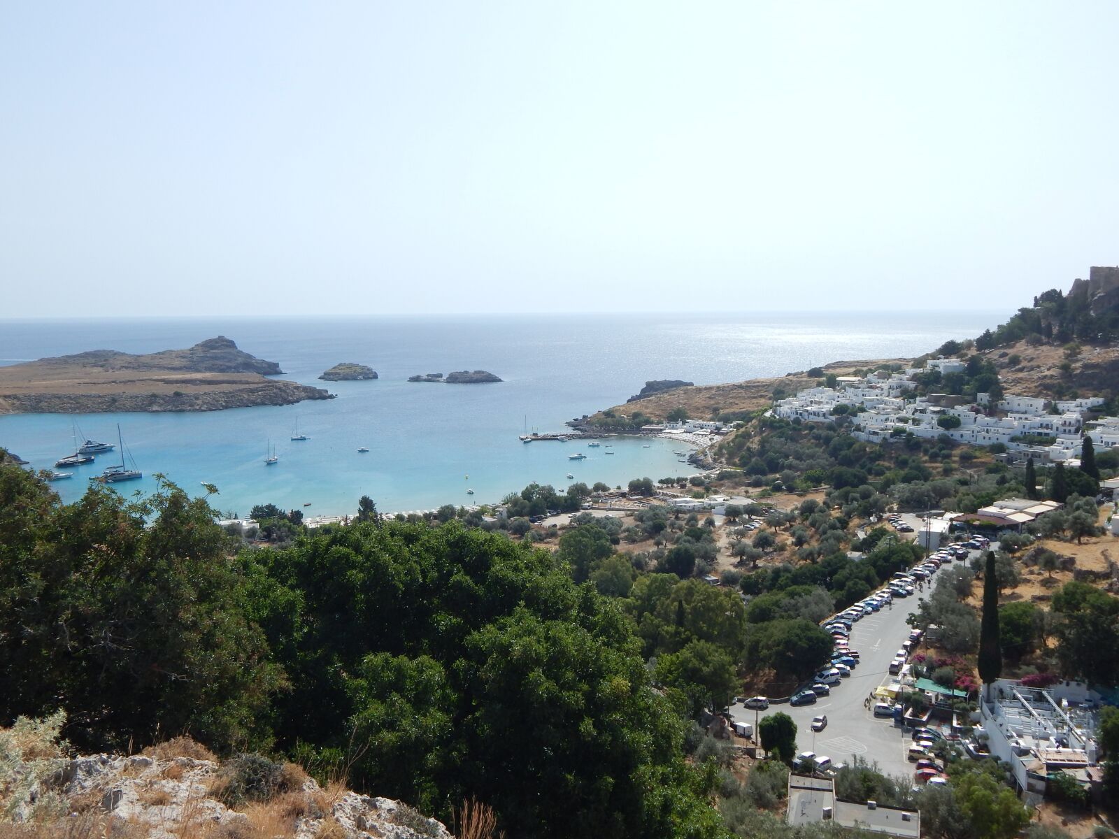 Nikon Coolpix L830 sample photo. Sea, lindos, rhodes photography