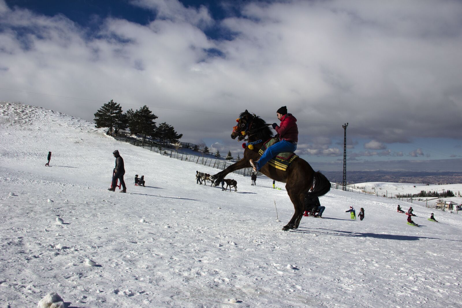 Canon EOS 60D sample photo. Snow, winter, sports photography
