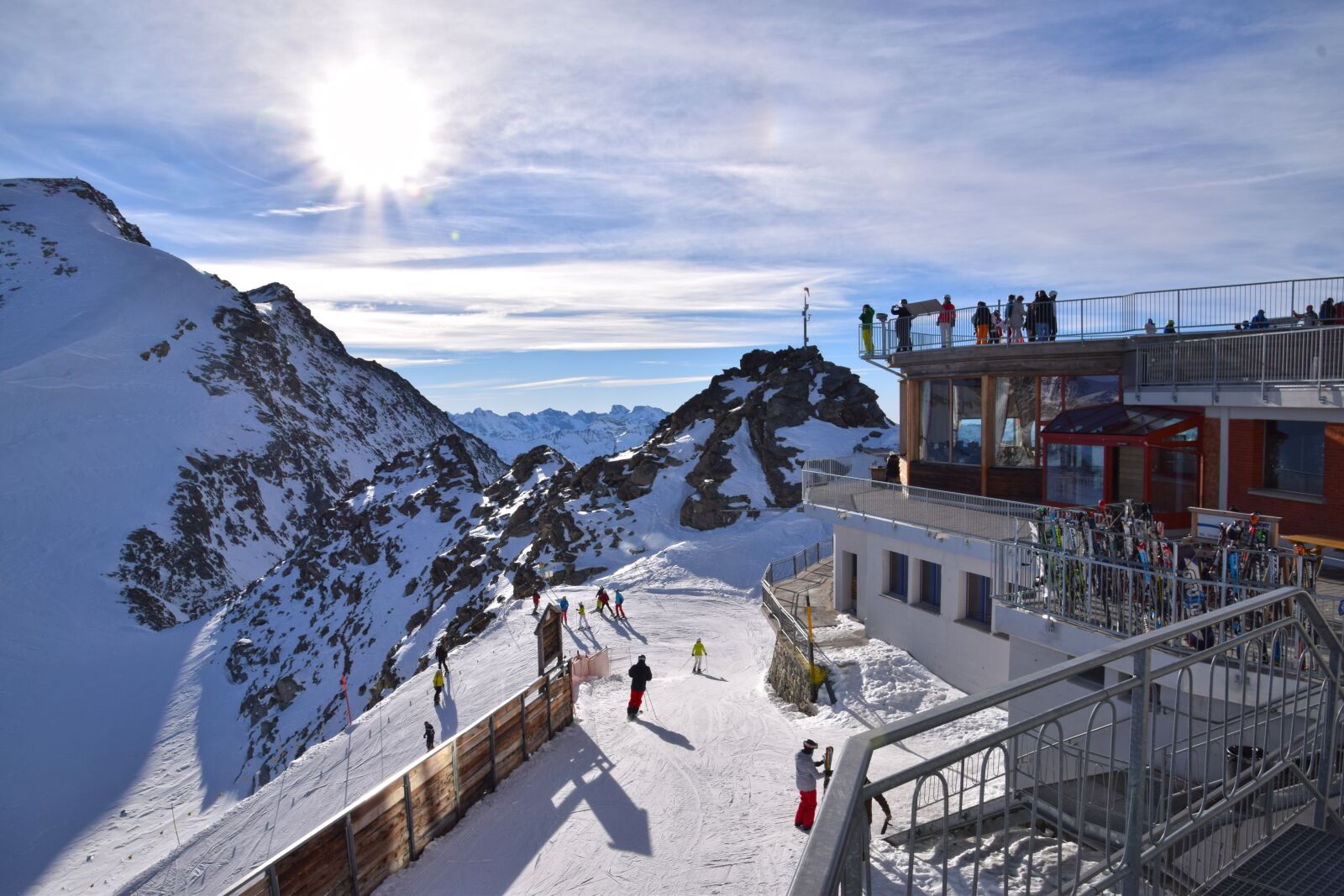 Nikon D5300 sample photo. Ski resort, mountain station photography