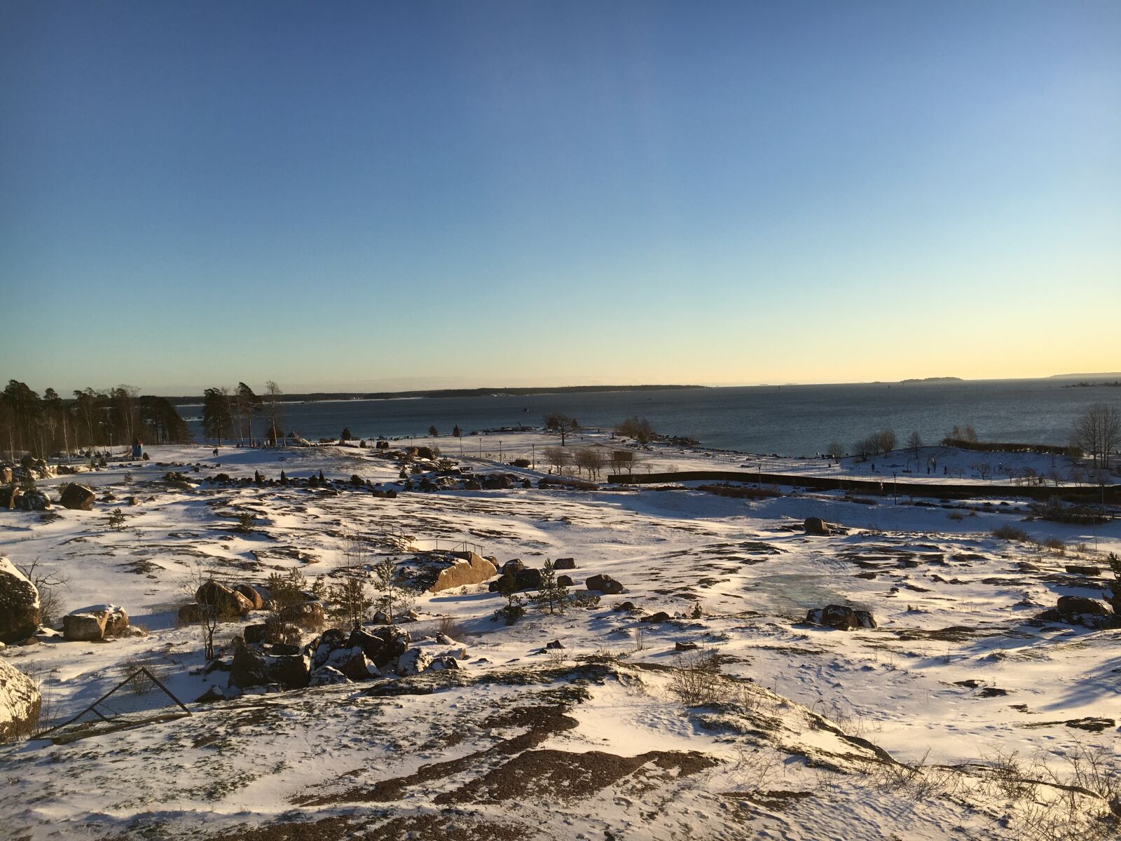 Apple iPhone 6s sample photo. Nature, bay, winter photography