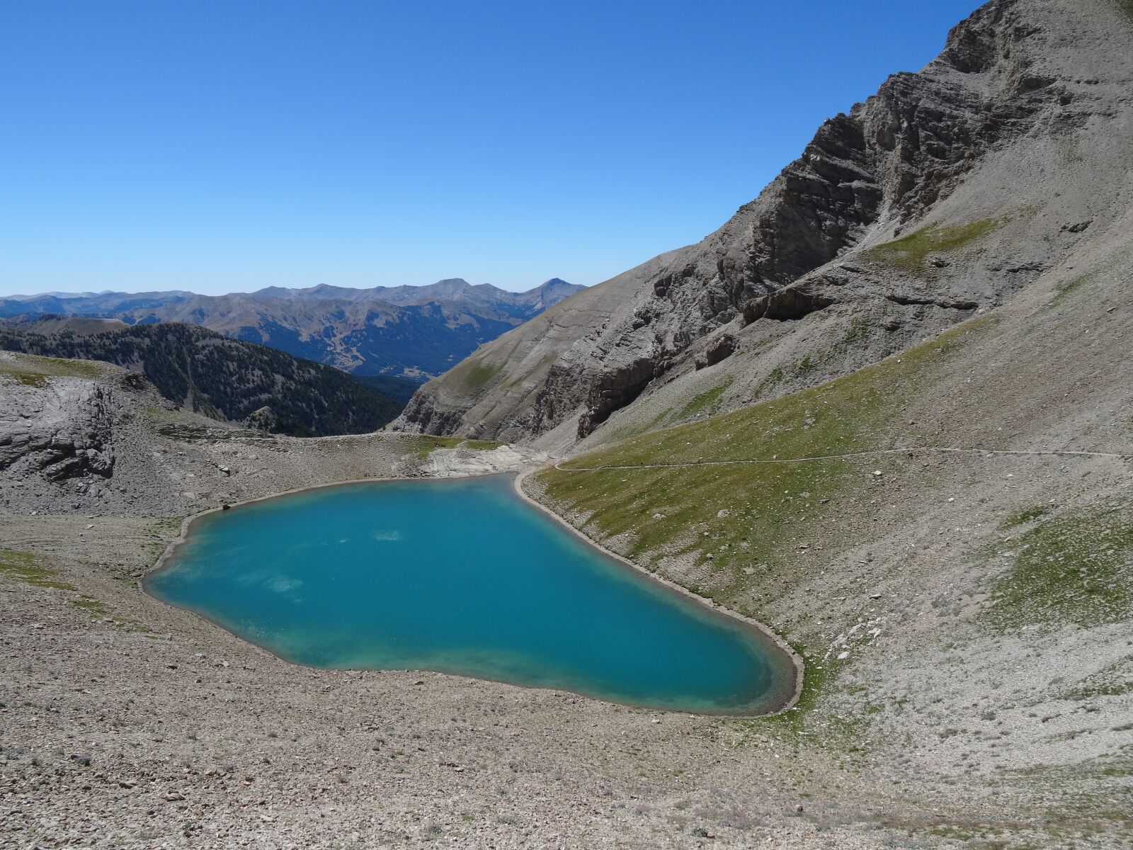 Sony DSC-HX50 sample photo. Lake early cayolle, pass photography