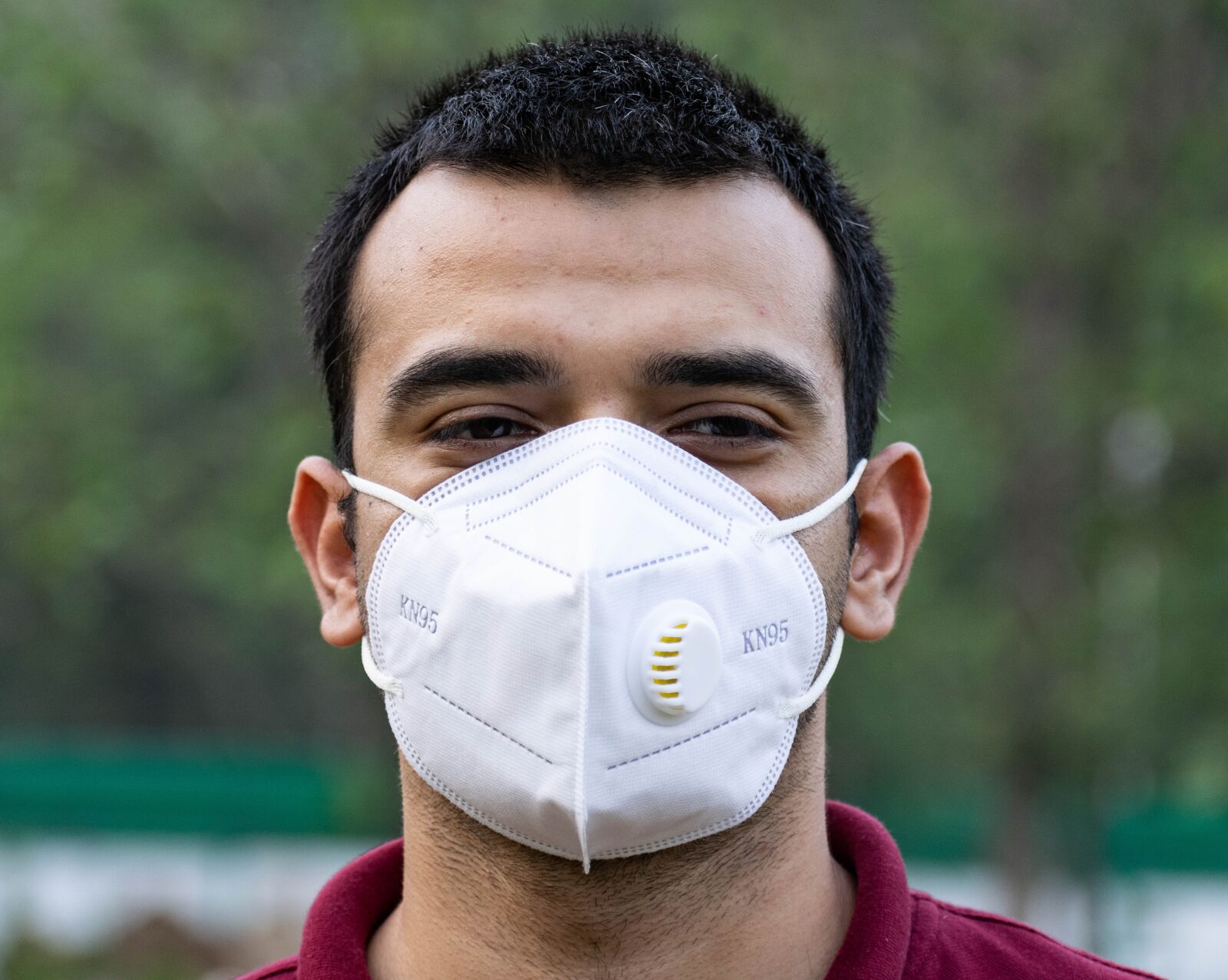 Nikon D3300 sample photo. Mask, protection, coronavirus photography