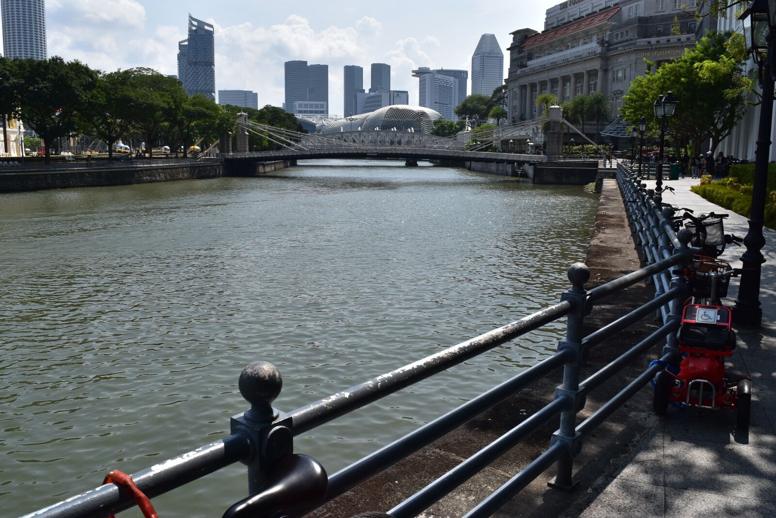 Nikon D5500 sample photo. River, singapore, city photography