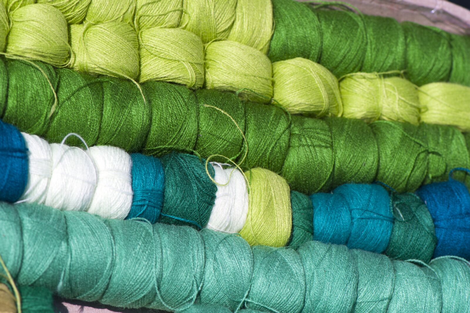 Nikon D700 sample photo. Thread, weaving, knitting photography