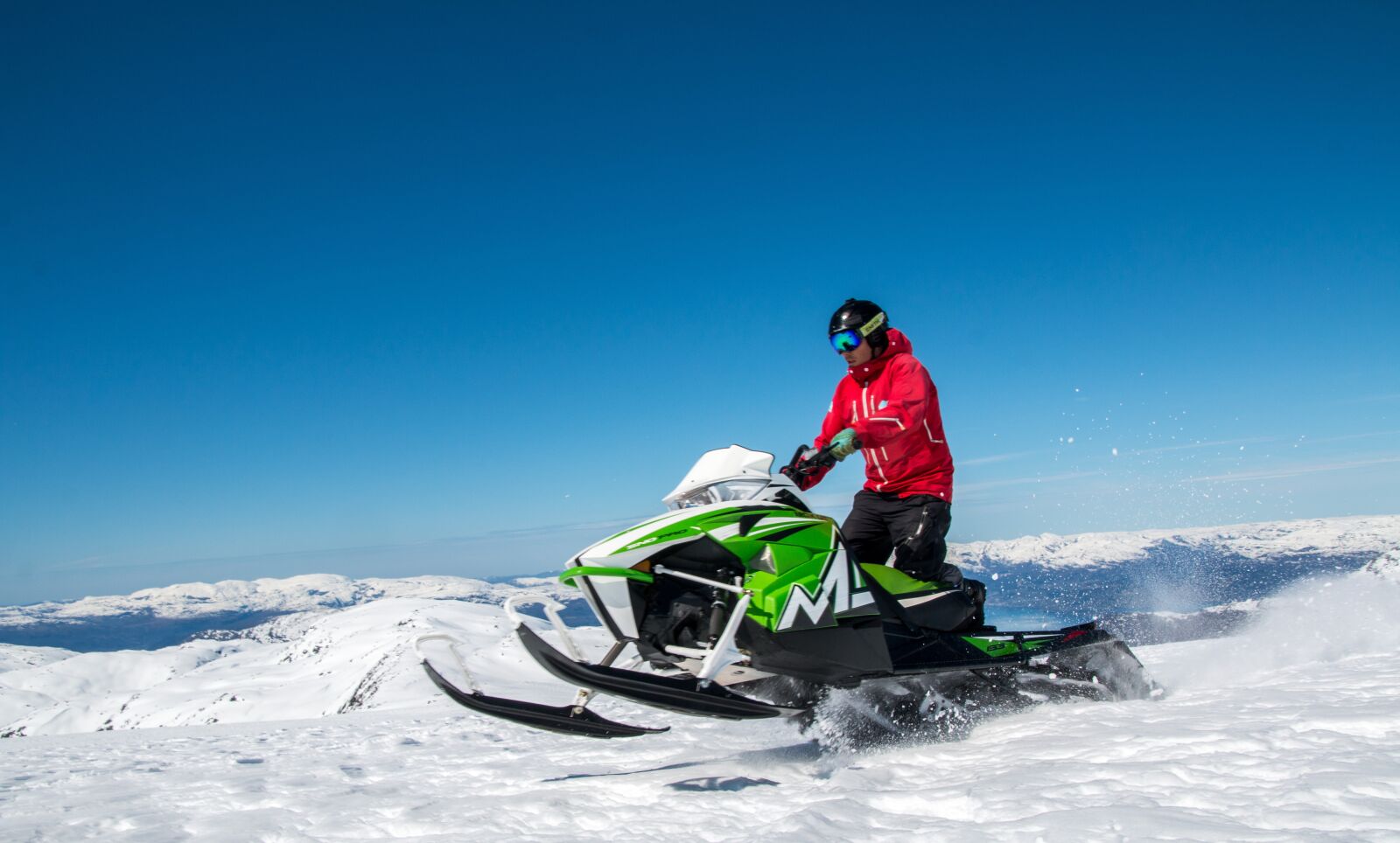Canon EOS 70D sample photo. Snowmobile, jump, extreme photography