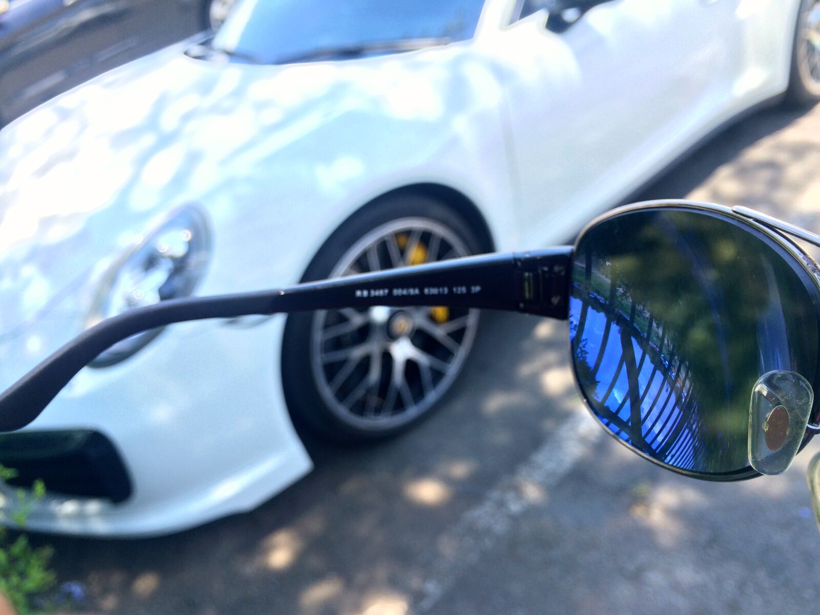 iPhone 5s back camera 4.15mm f/2.2 sample photo. Johannesburg, porsche, ray, bans photography