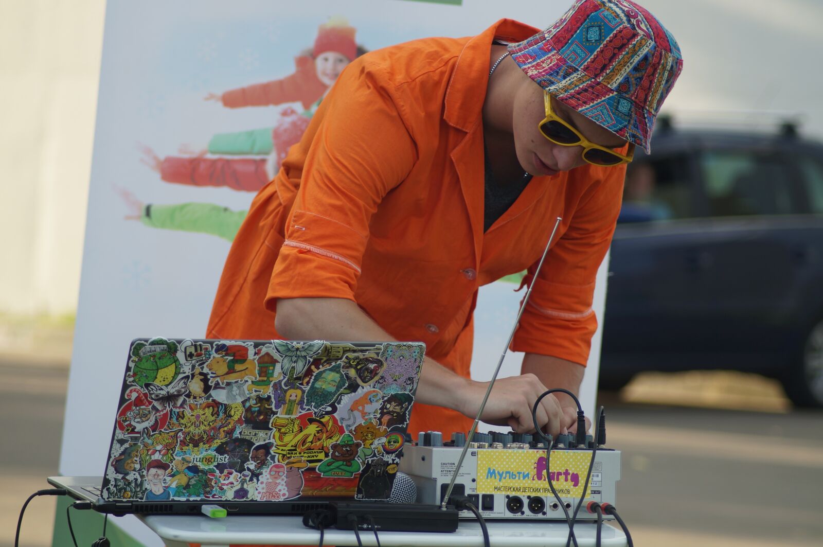 Sony SLT-A37 sample photo. Dj, music, man photography
