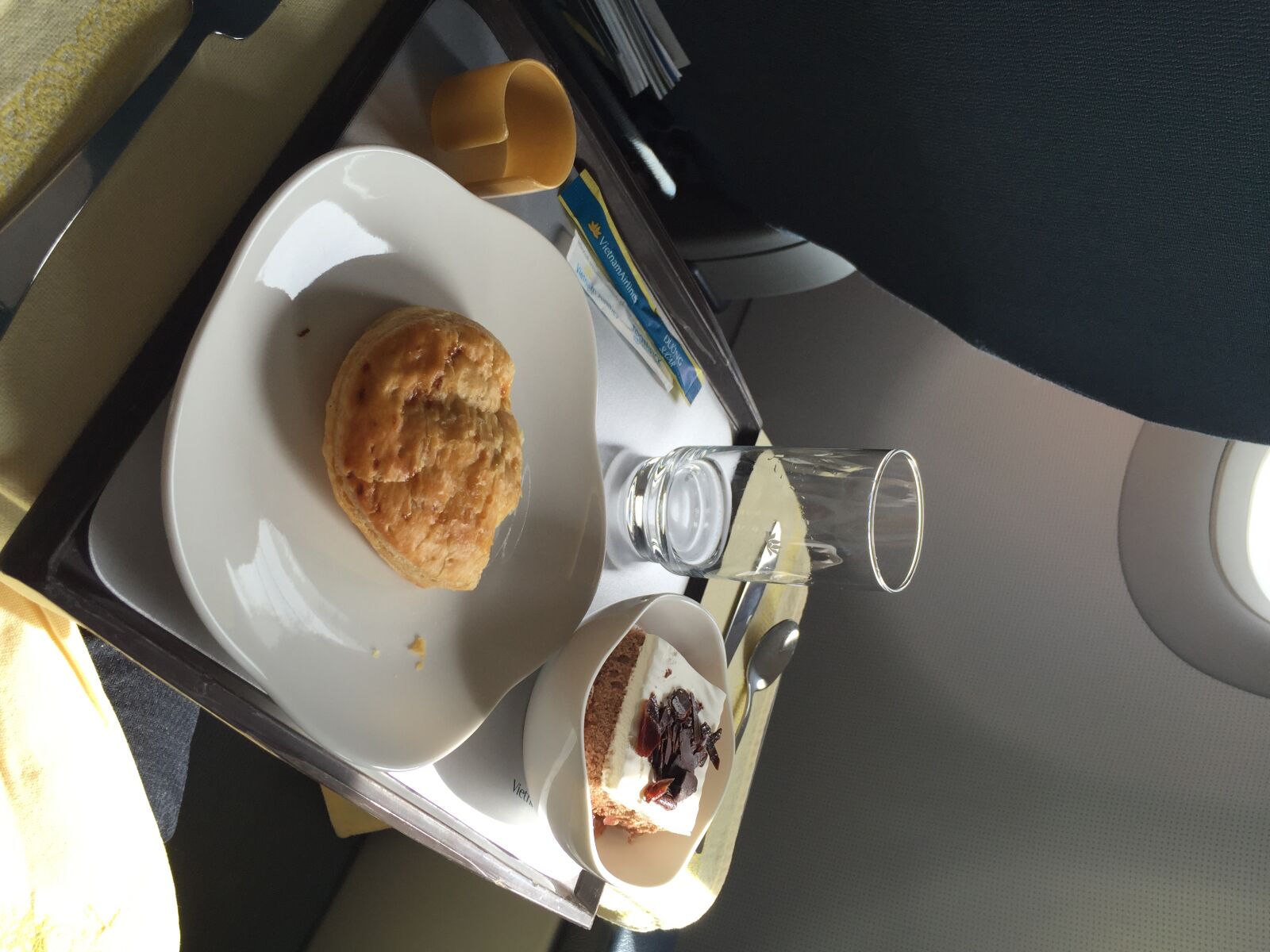 Apple iPhone 6 sample photo. Airplane, food photography
