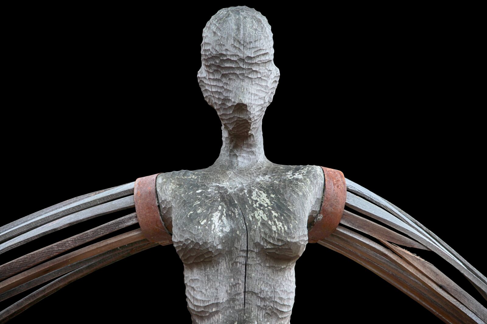 Canon EOS 5D Mark II sample photo. Statue, wood, figure photography