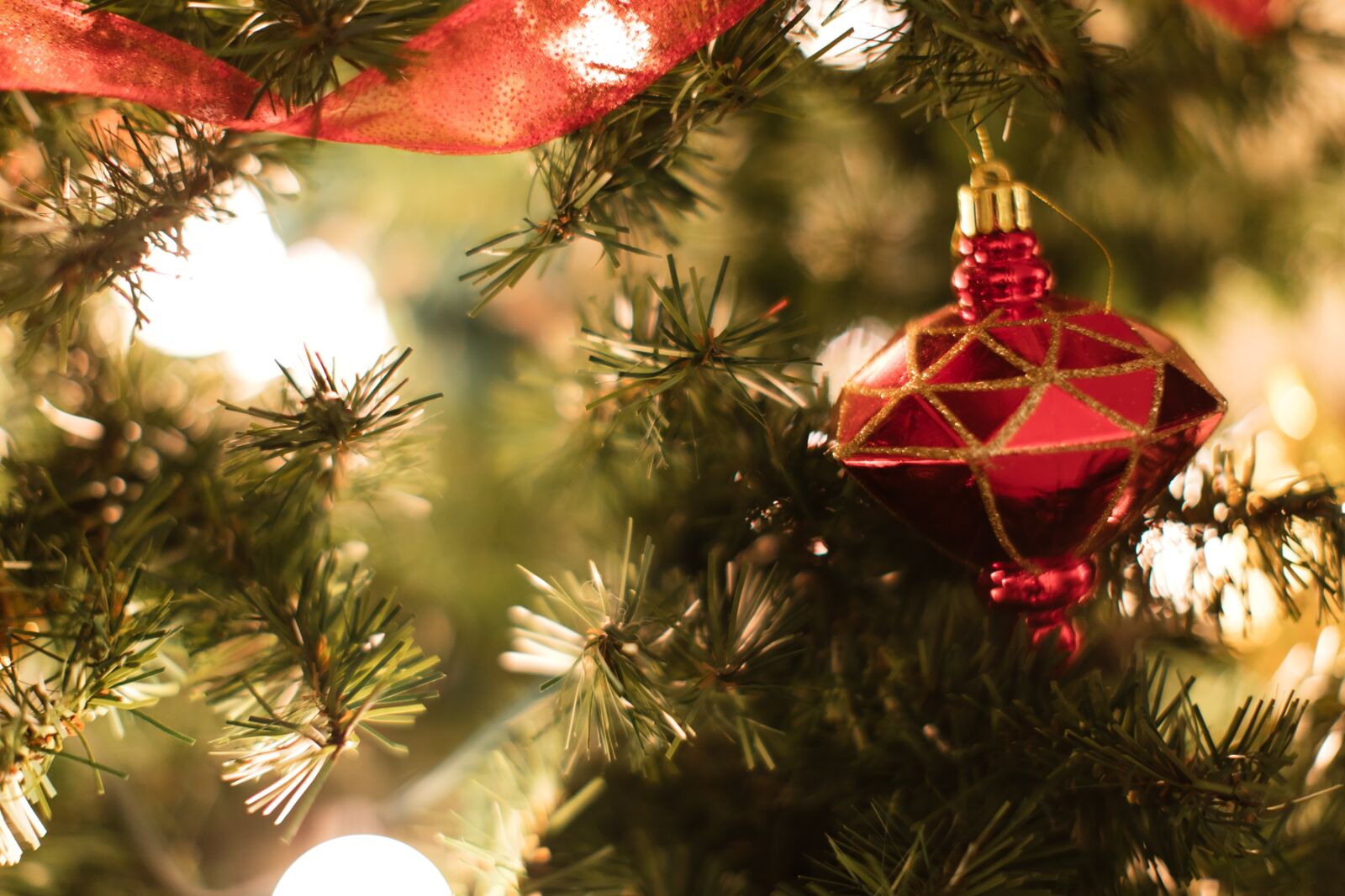 Canon EF 50mm F1.2L USM sample photo. Christmas, christmas background, ornaments photography