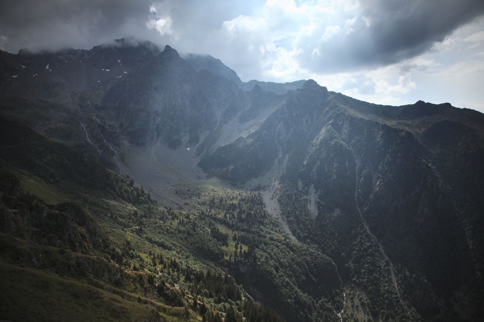 Canon EOS 5D Mark II sample photo. Mountains, sunbeam, france photography