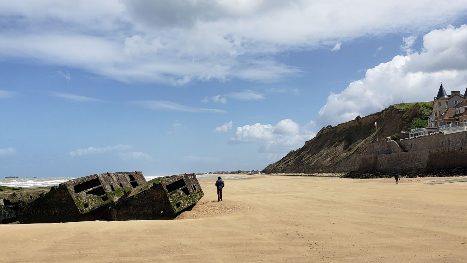 Samsung Galaxy S9+ sample photo. Normandy, beach, d-day photography