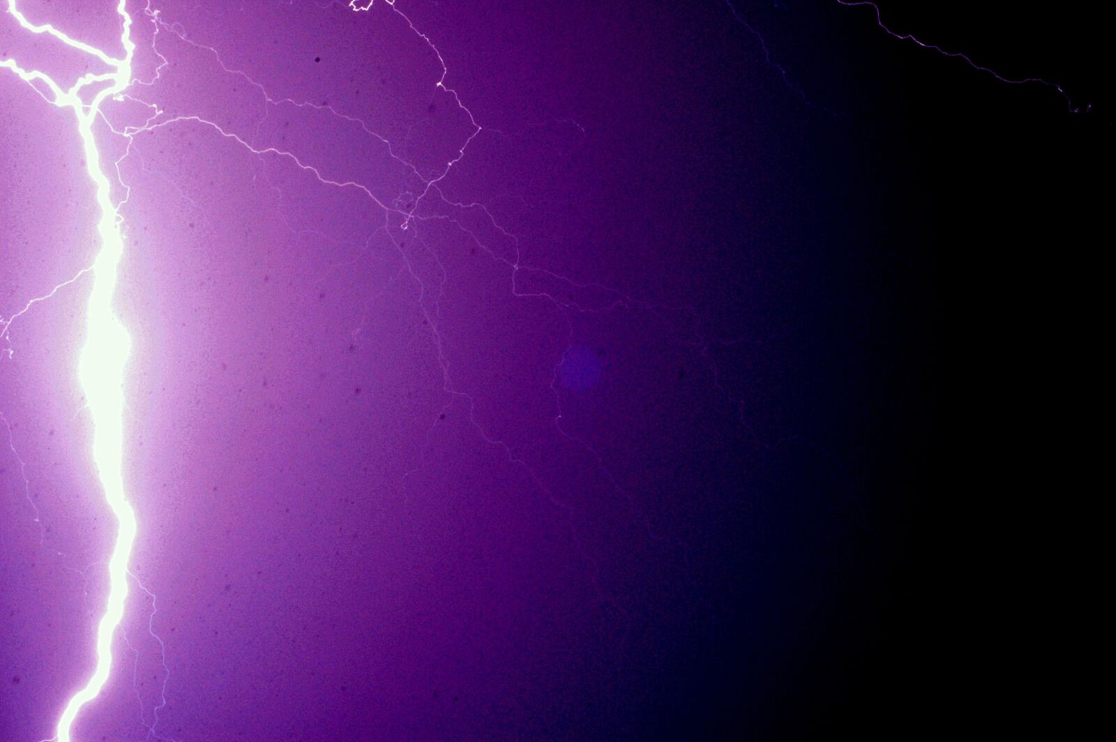 Nikon D50 sample photo. Lightning, nature, storm photography