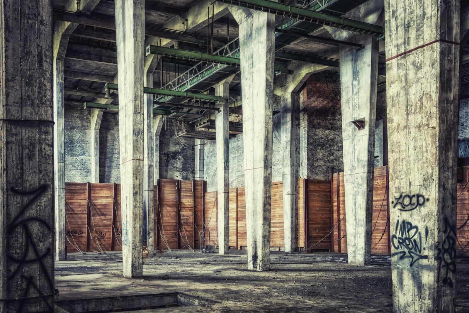 Nikon D3300 sample photo. Hall, lost places, huge photography