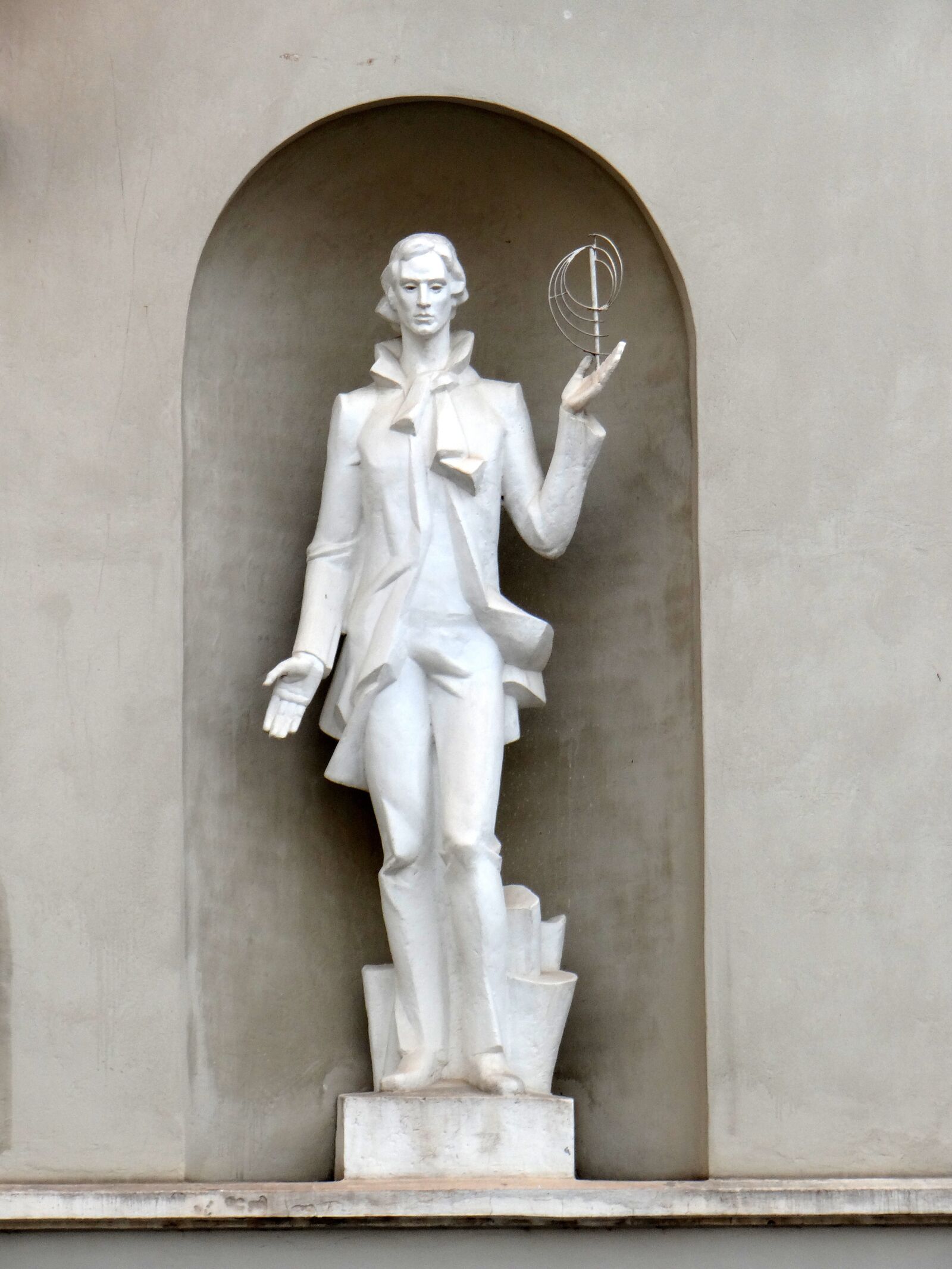 Sony DSC-HX200V sample photo. Vilnius university, the statue photography