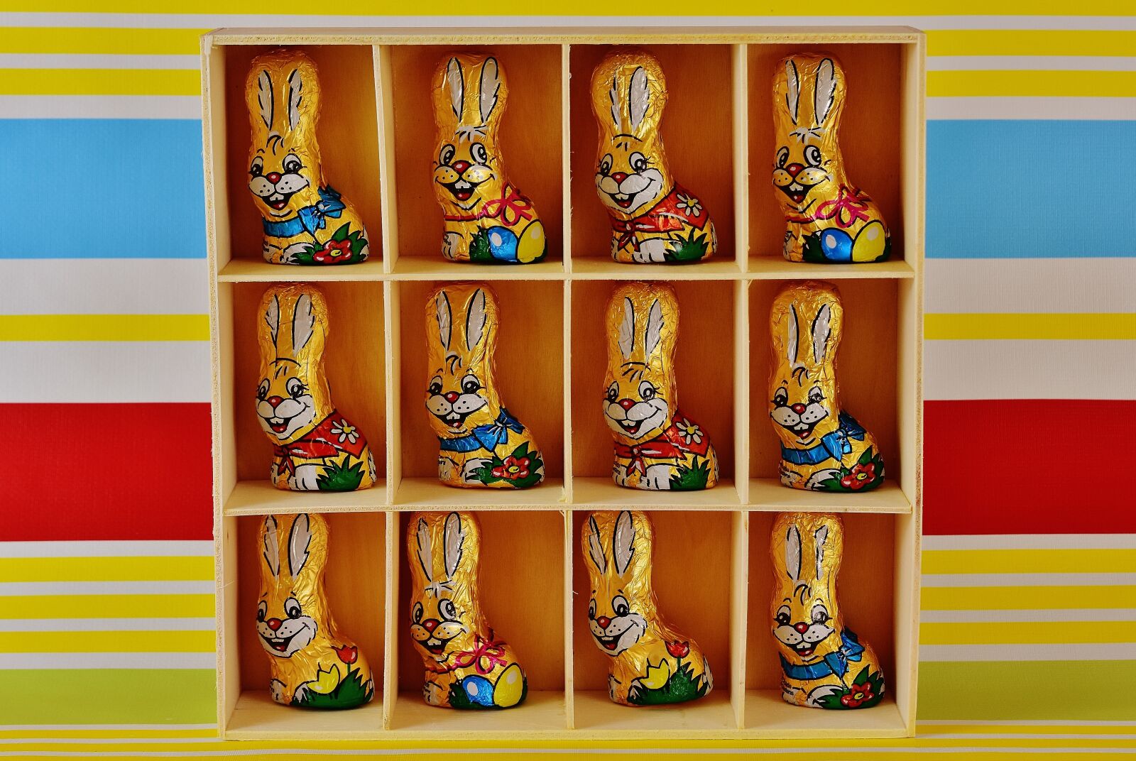 Nikon D7200 sample photo. Chocolate bunnies, easter, easter photography
