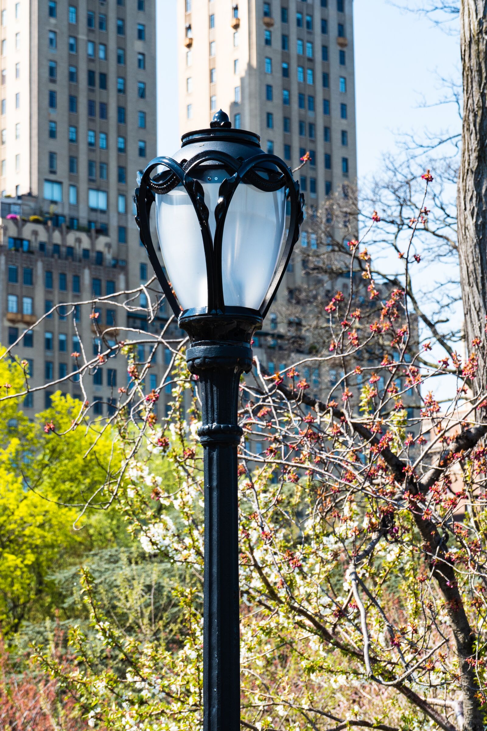 Panasonic Lumix DC-G9 sample photo. Street lamp, new york photography