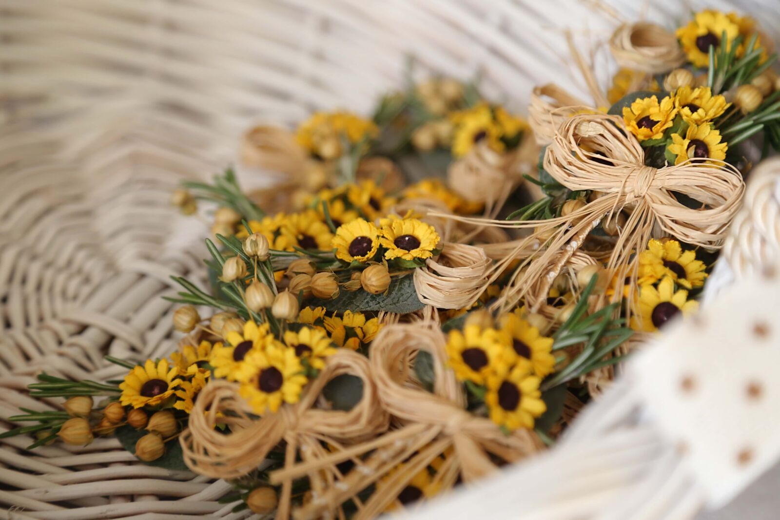 Canon EF 24-105mm F4L IS USM sample photo. Wicker basket, flowers, decorative photography