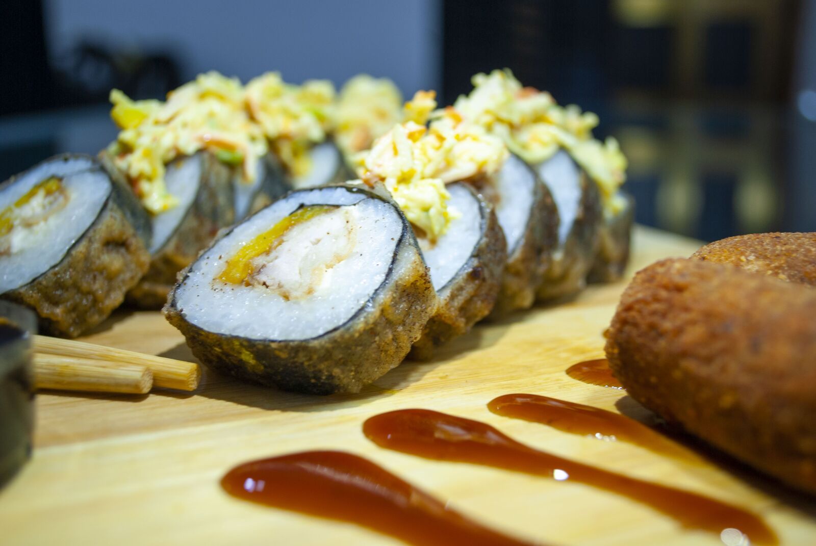 Nikon D3000 sample photo. Sushi, asia, japan photography