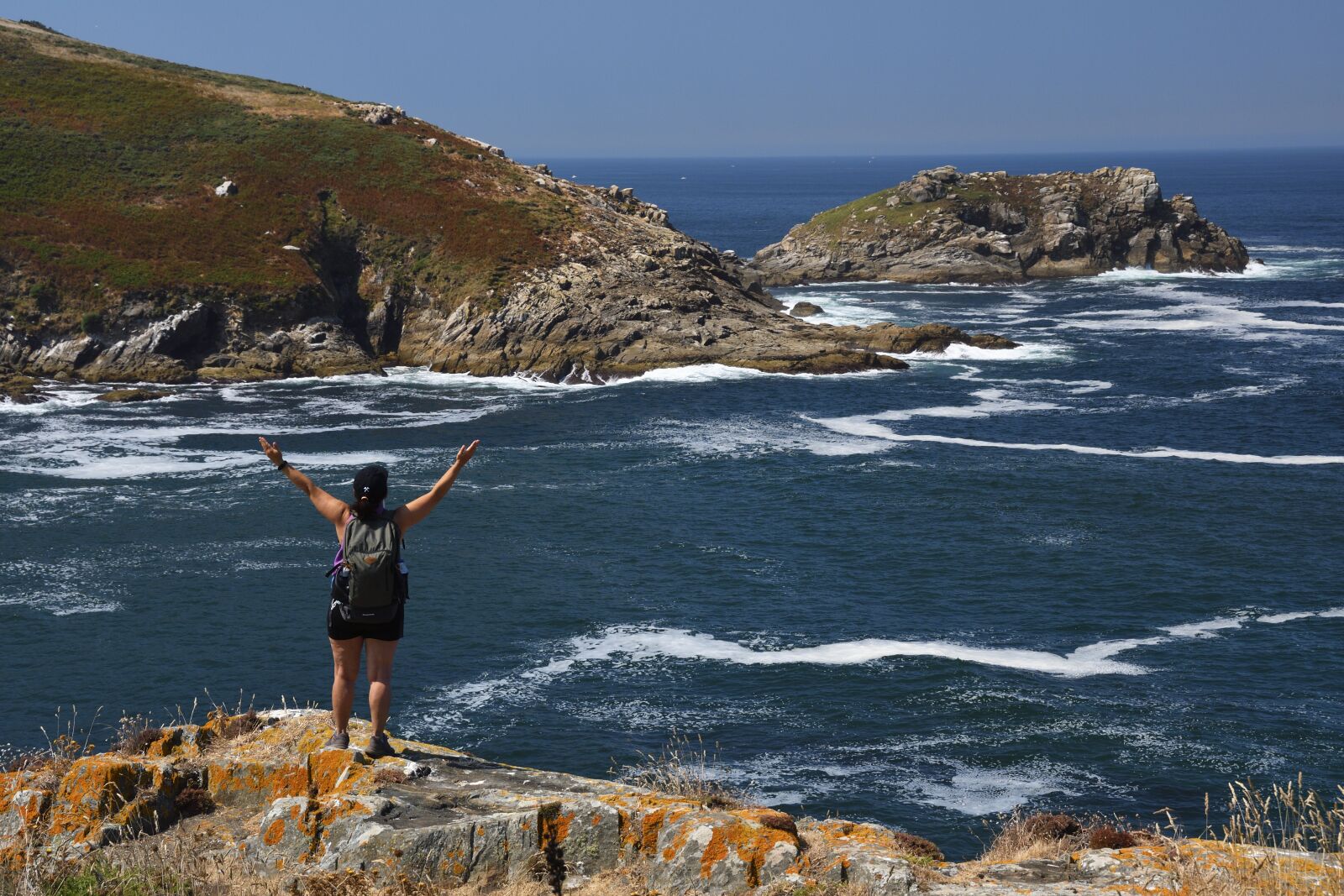 Nikon D500 sample photo. Galicia, ons, atlantic photography