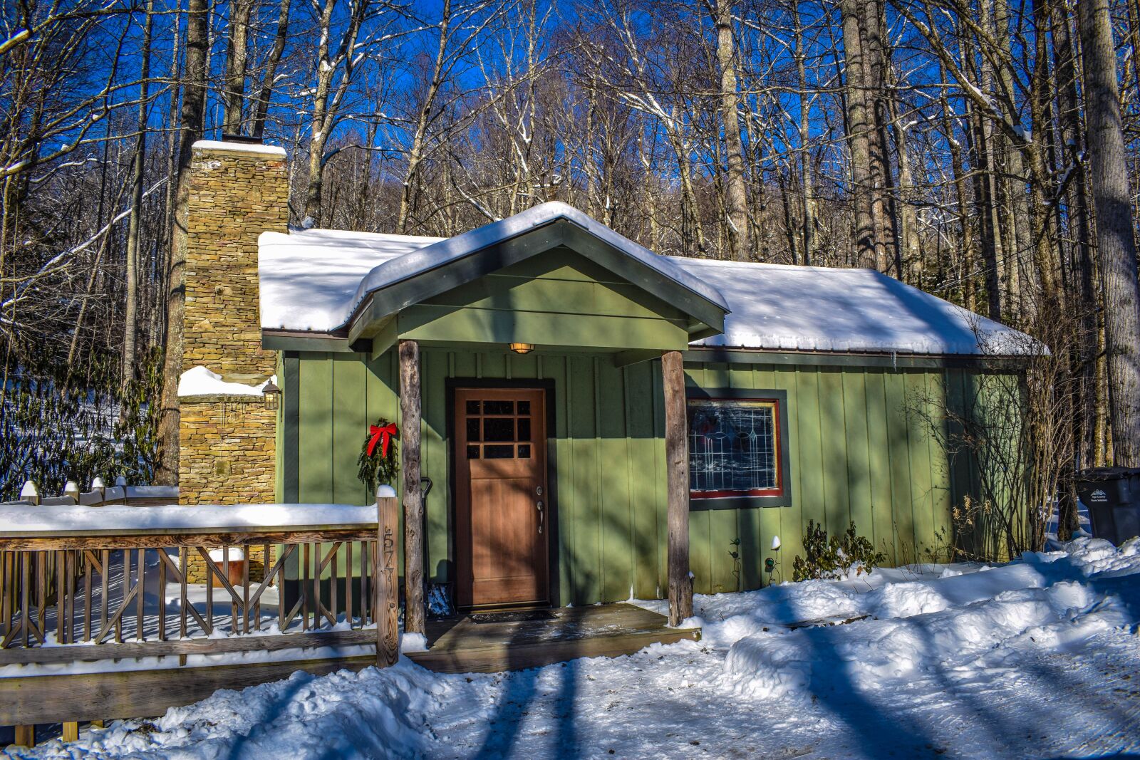 Nikon D5300 sample photo. House, snow, winter photography