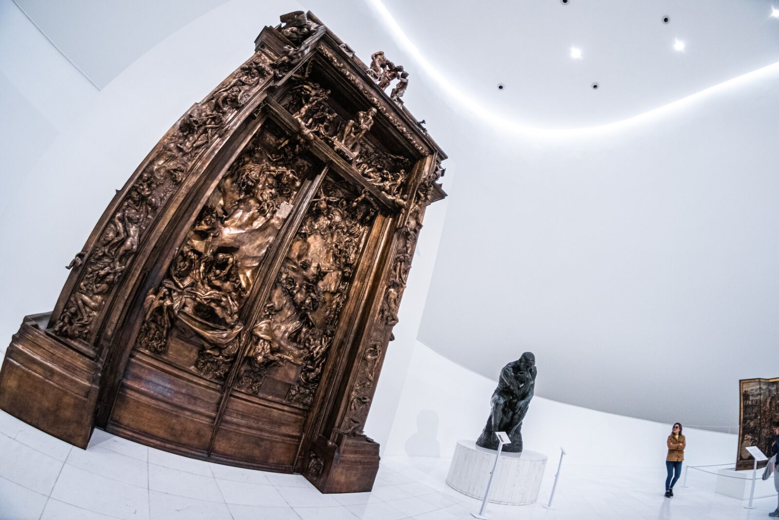 Nikon D5600 sample photo. Gate to hell, museum photography