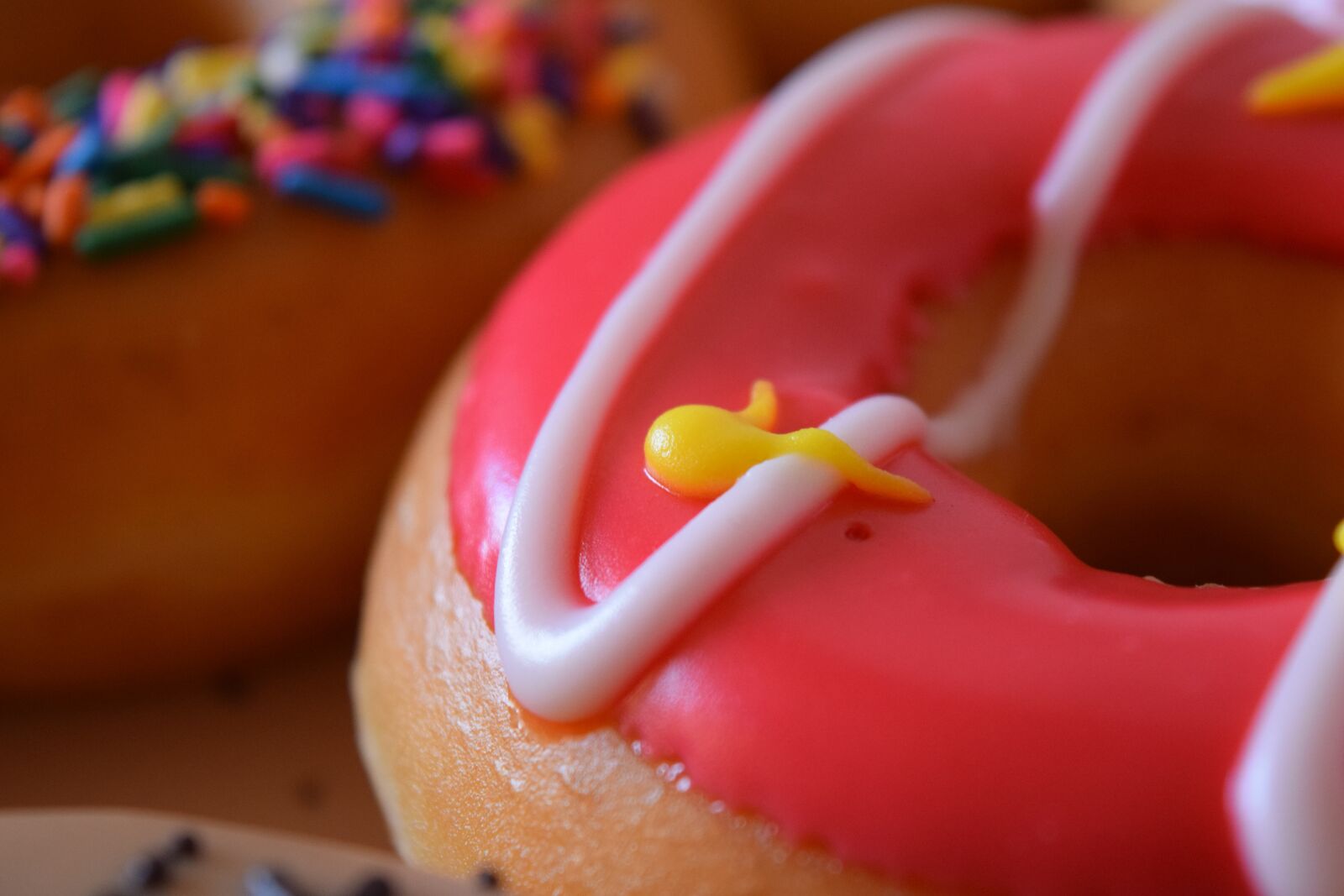 Nikon D3300 sample photo. Donut, baked goods, sweet photography