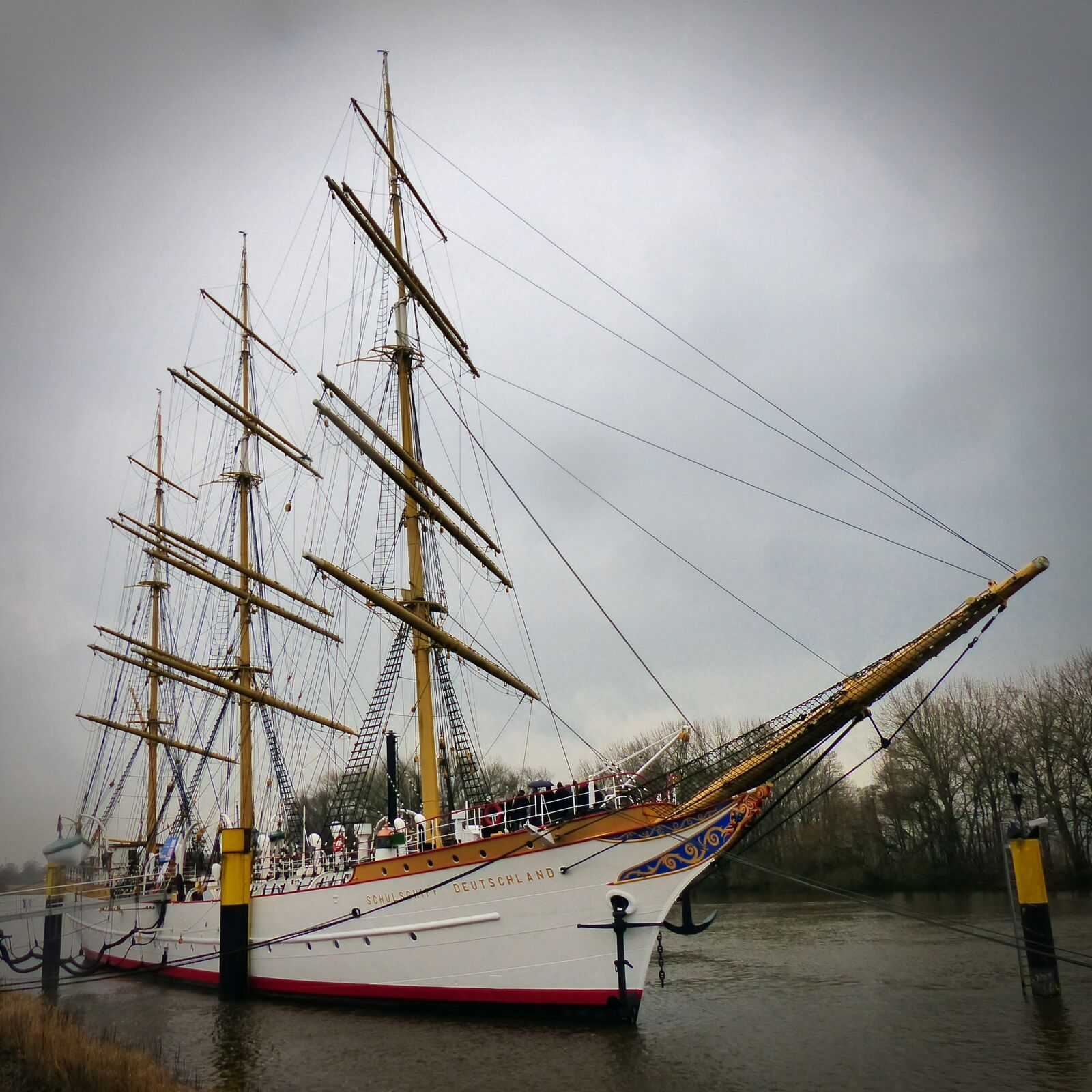 Panasonic Lumix DMC-FZ200 sample photo. Ship, training ship germany photography