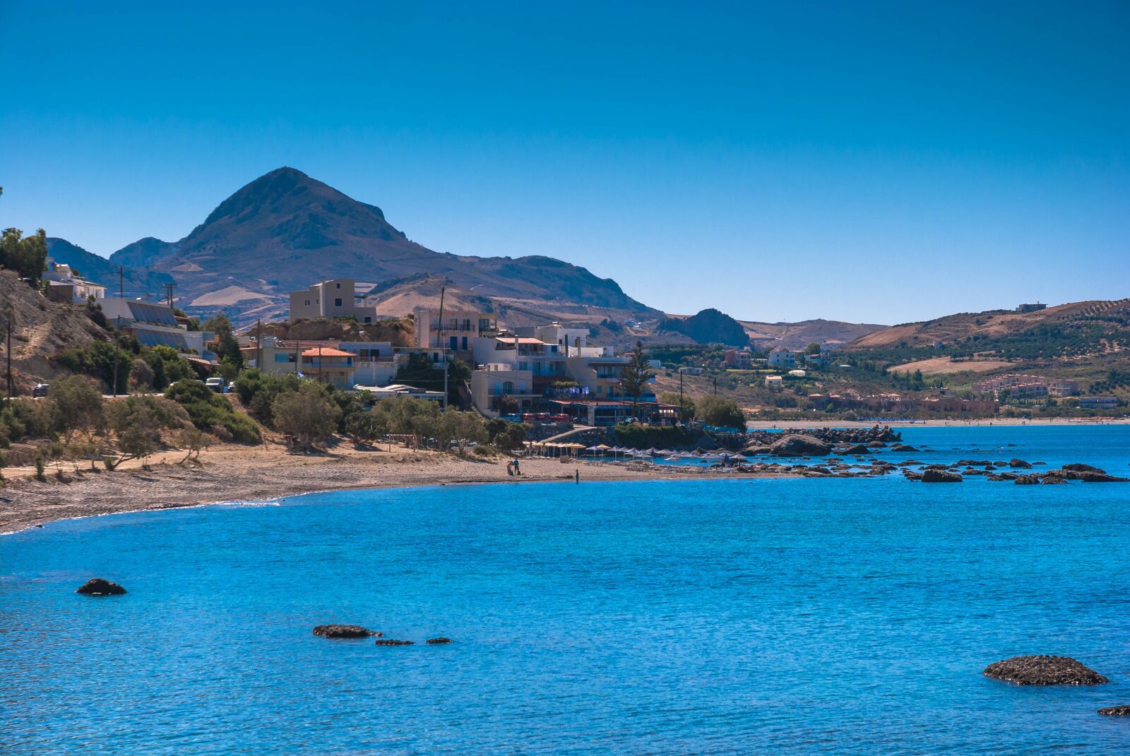 Nikon D80 sample photo. Crete, plakias, sea photography