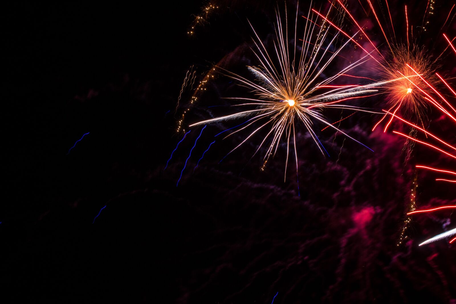Canon EOS M100 sample photo. Fireworks, pyrotechnics, light photography