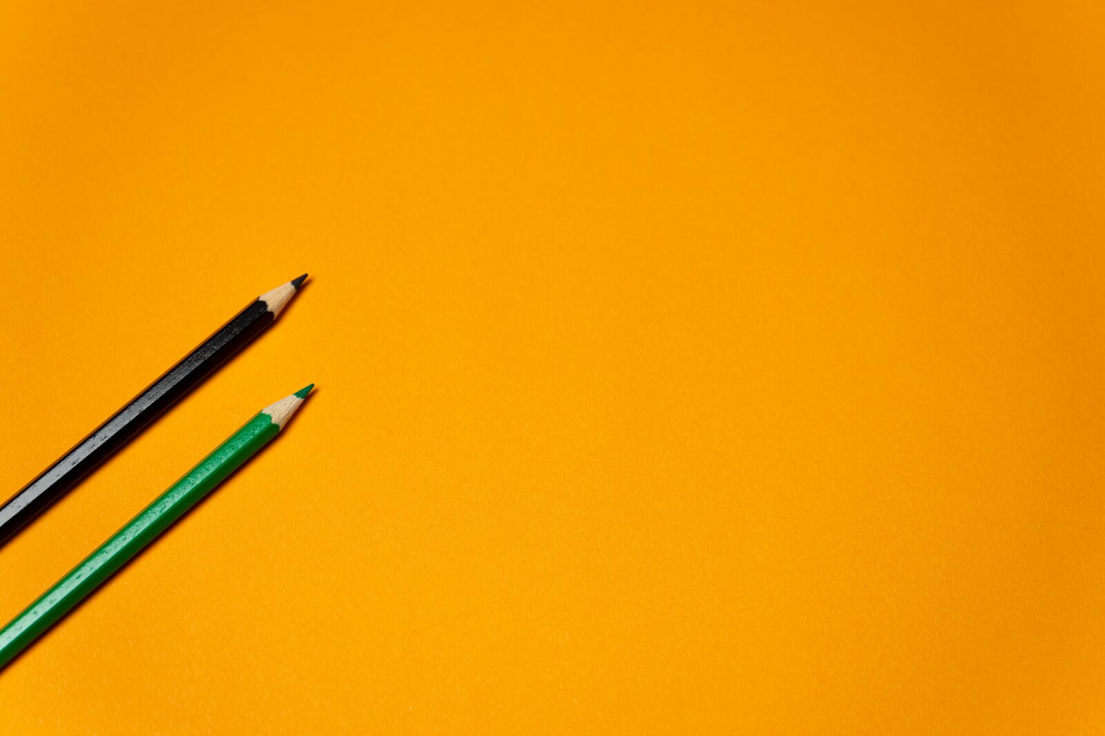 Sony a7 II sample photo. Colored pencil, yellow, paint photography