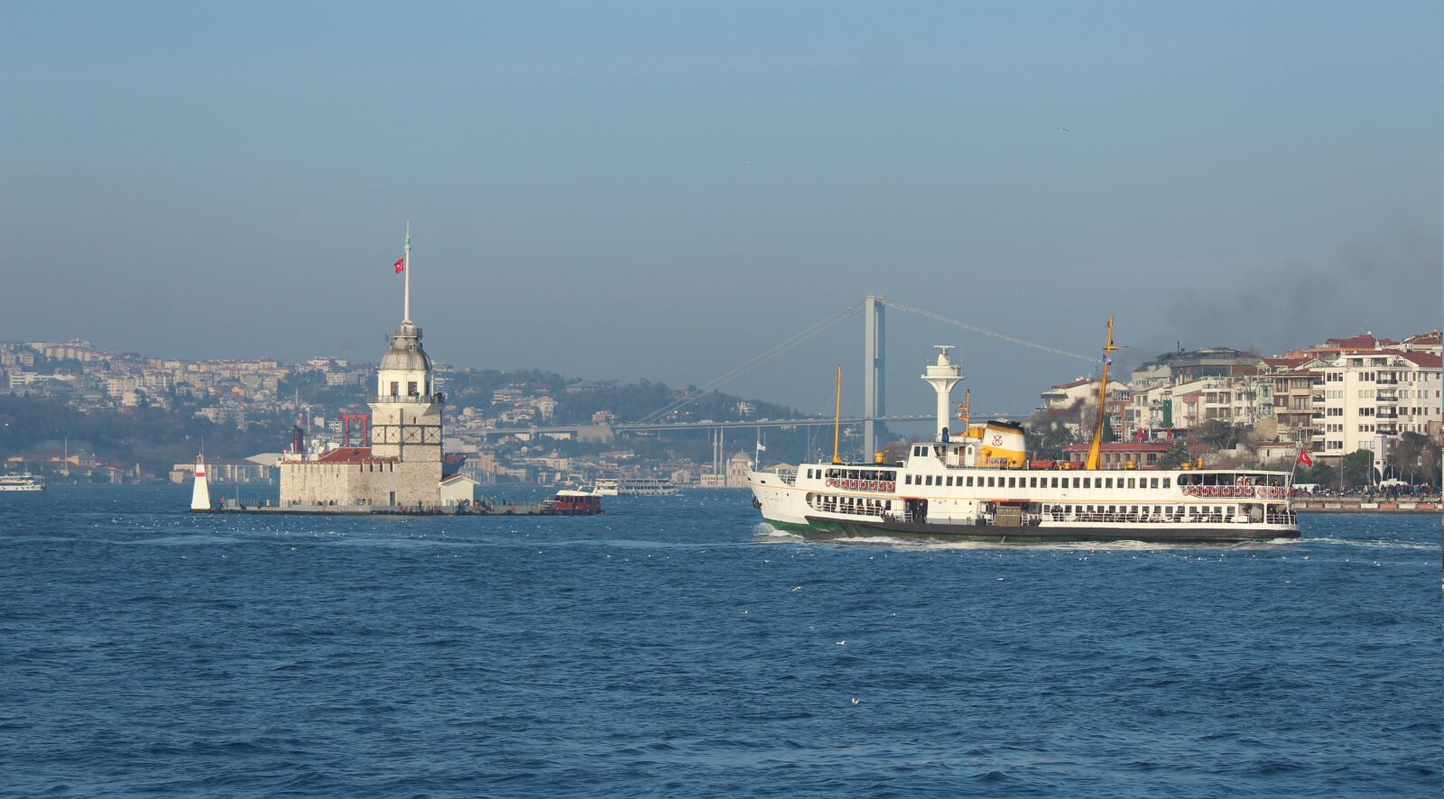 Canon EOS 1300D (EOS Rebel T6 / EOS Kiss X80) sample photo. Maiden's tower, v, istanbul photography
