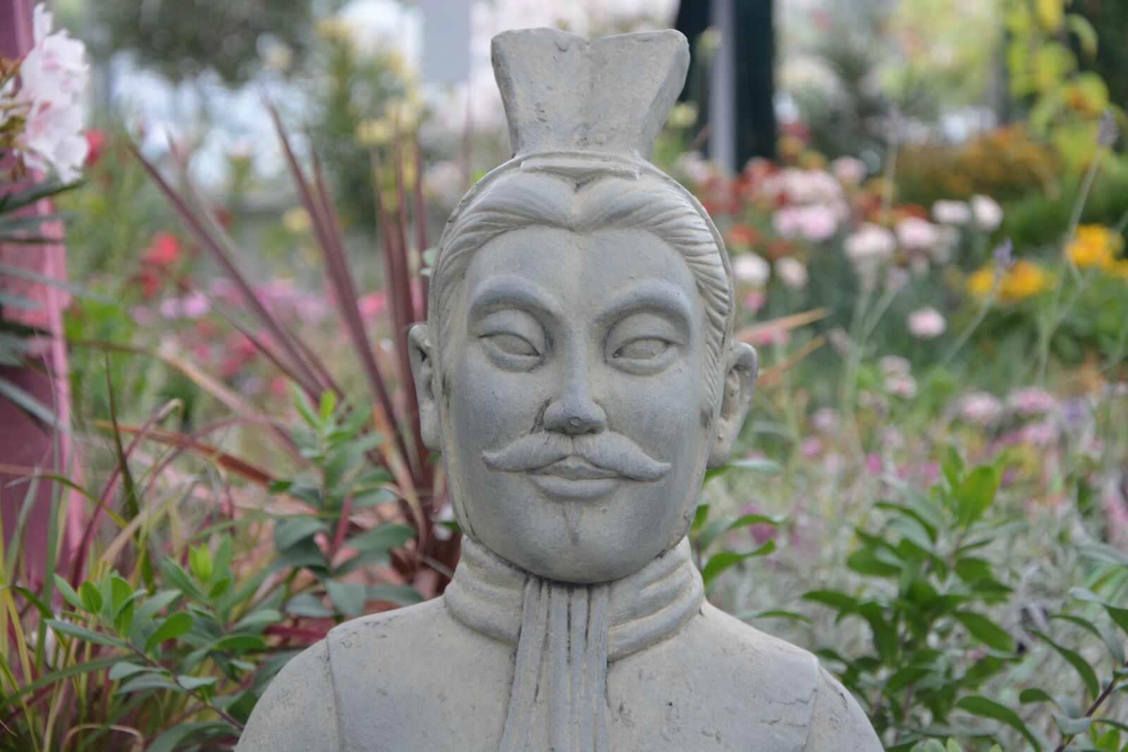 Nikon D5200 sample photo. Statue, decoration, garden photography