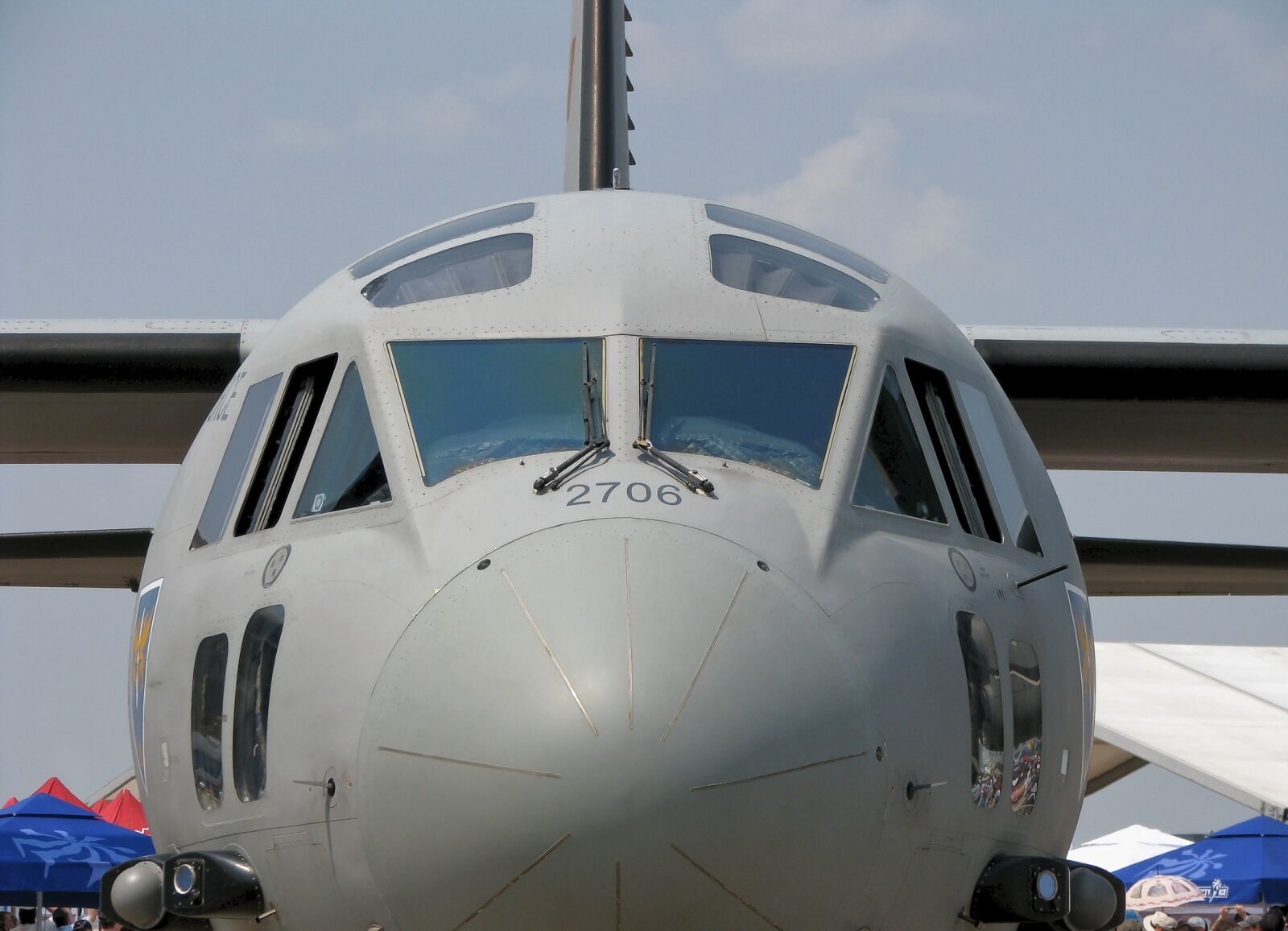 Canon POWERSHOT S5 IS sample photo. Aircraft, airplane, cargo photography