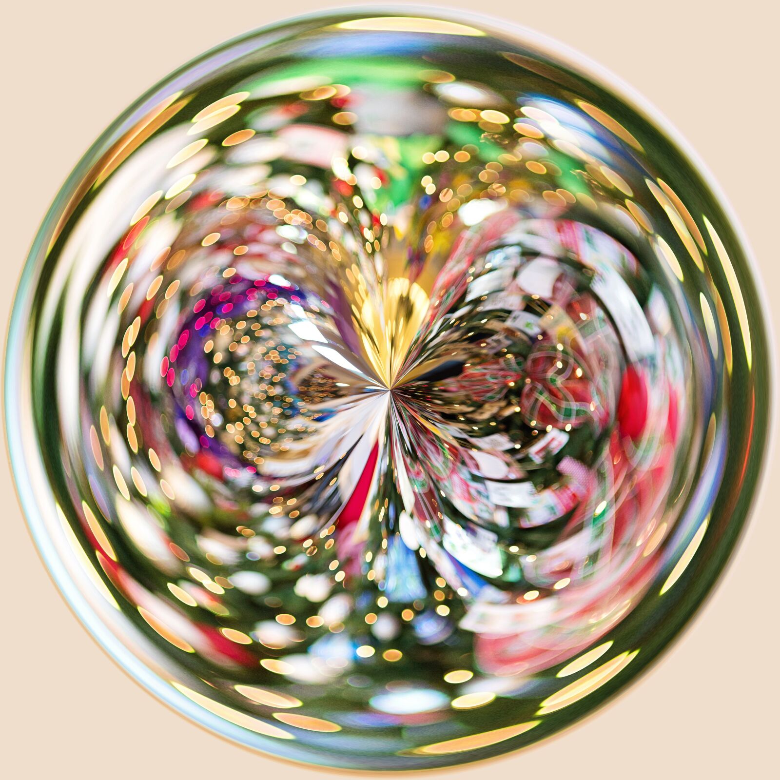 Canon EF 50mm F1.4 USM sample photo. Christmas bulb, green, ornament photography