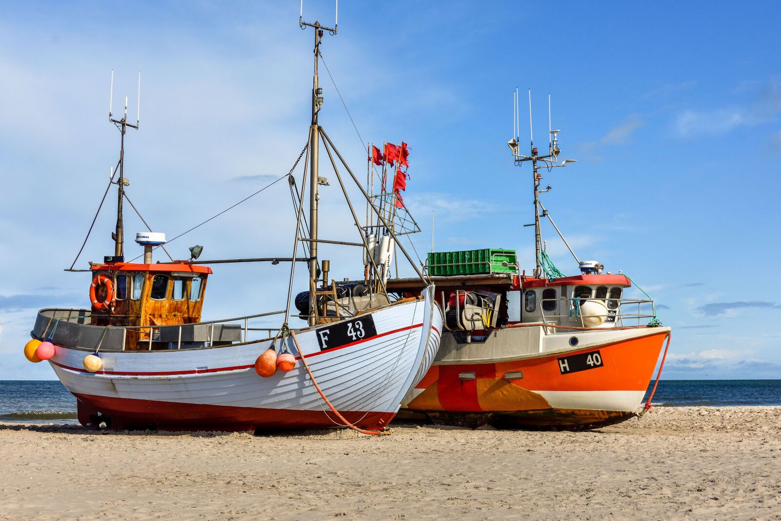 Nikon D7200 sample photo. Fishing boat, beach, sea photography