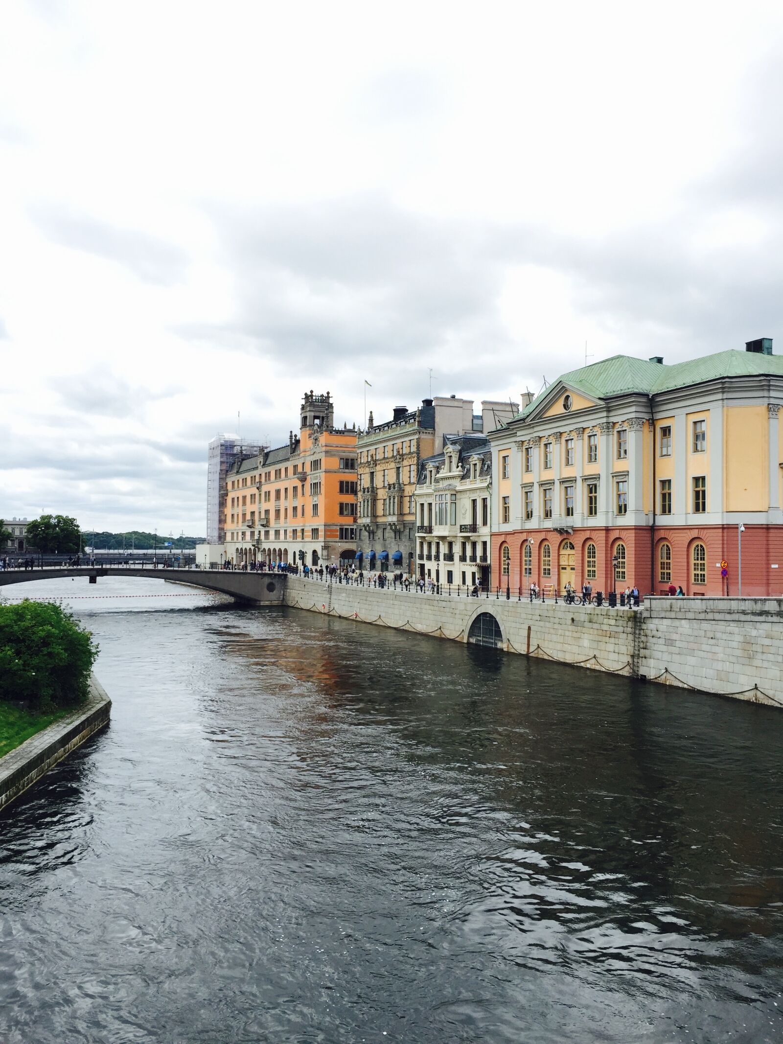 Apple iPhone 6 sample photo. Canal, stockholm, scandinavia photography