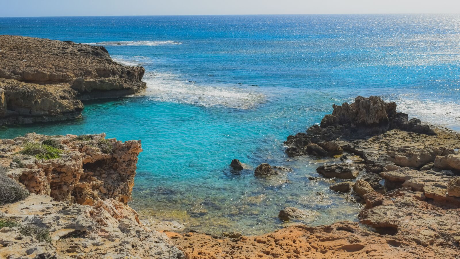 Nikon D3300 sample photo. Rocky coast, sea, blue photography