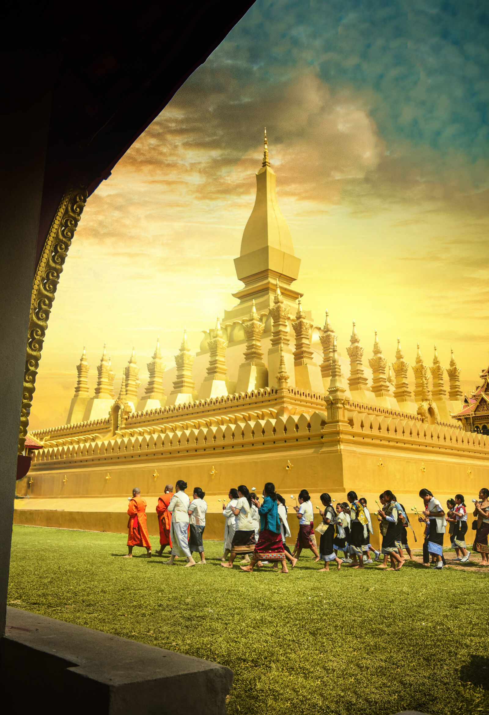 Nikon D5300 sample photo. Laos, thatluang photography