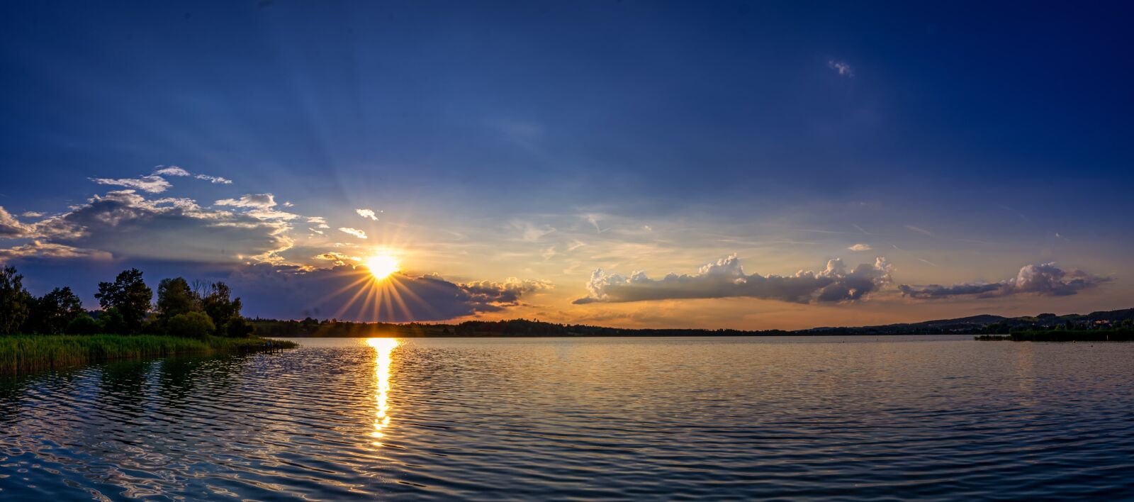 Nikon D750 + Tamron SP 15-30mm F2.8 Di VC USD sample photo. Lake, sunset, sky photography
