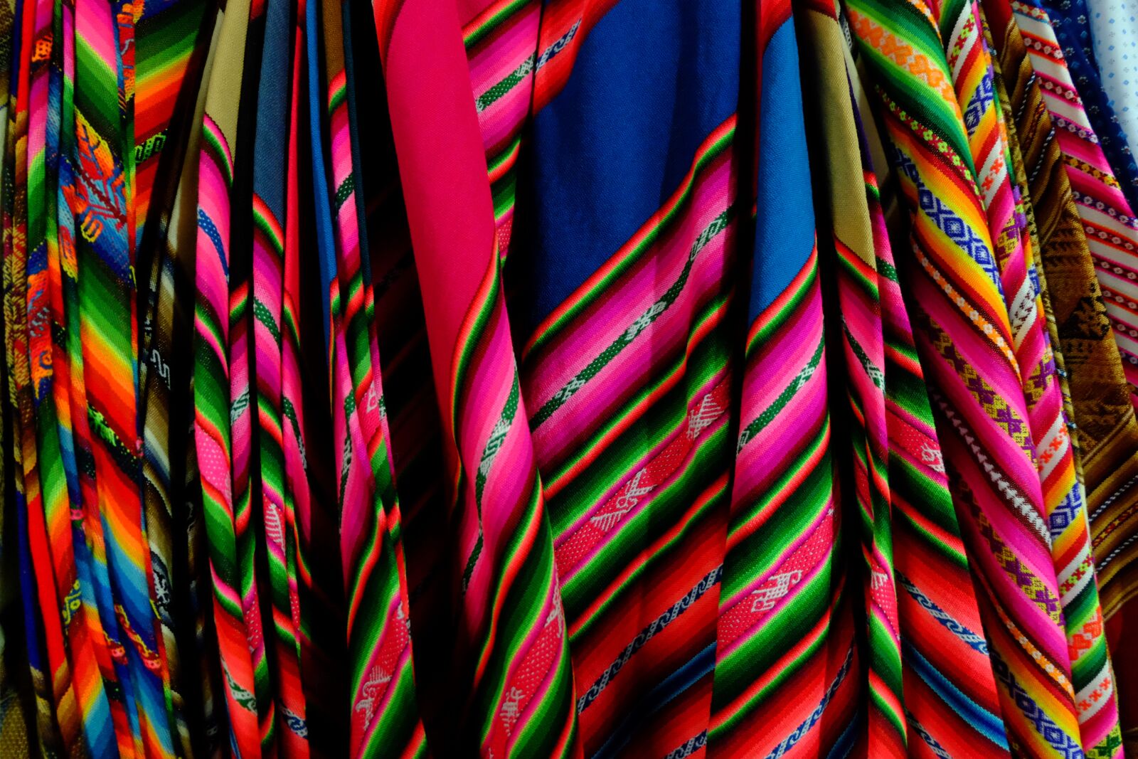 Fujifilm XC 16-50mm F3.5-5.6 OIS II sample photo. Peru, bolivia, textile photography