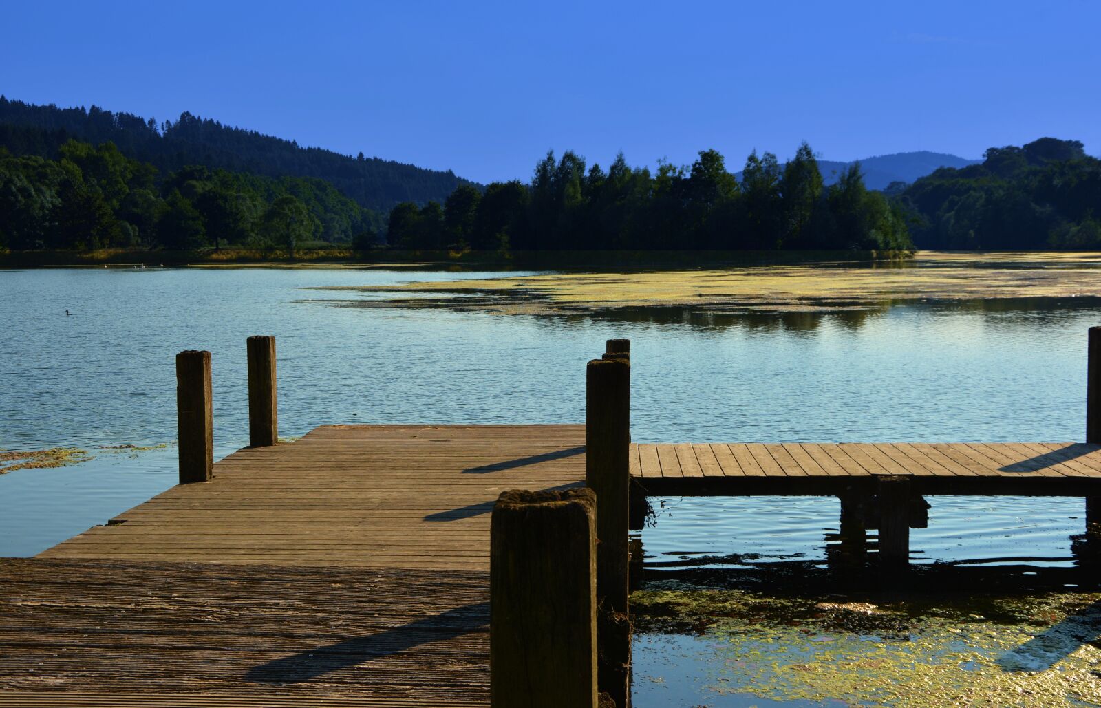 Nikon D5200 sample photo. Jetty, lake, water photography