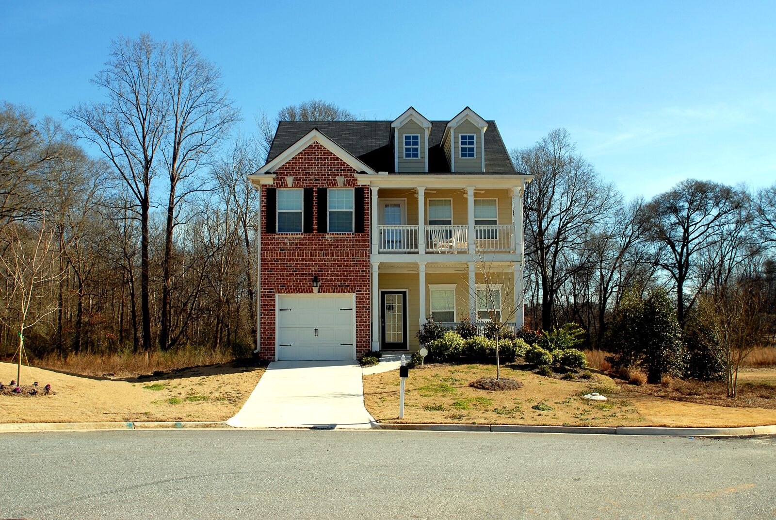 Nikon D200 sample photo. New home, construction, house photography