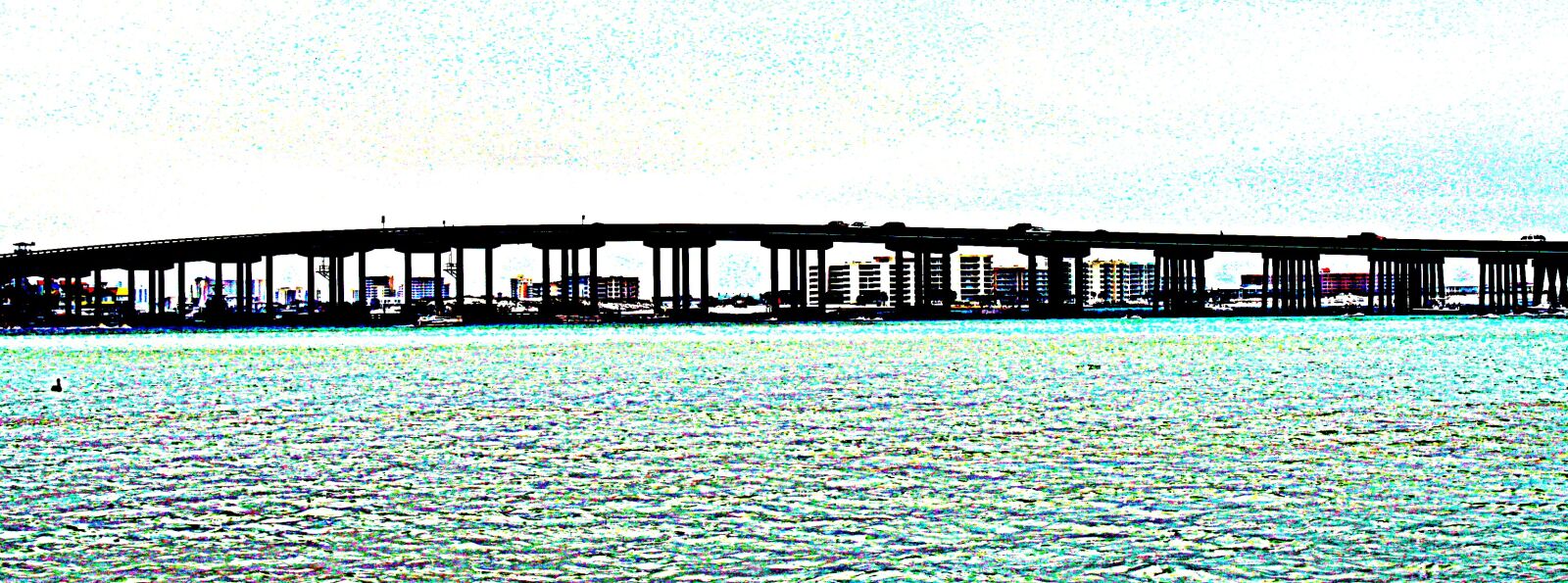 Canon EOS 1000D (EOS Digital Rebel XS / EOS Kiss F) sample photo. Destin, bay, bridge photography