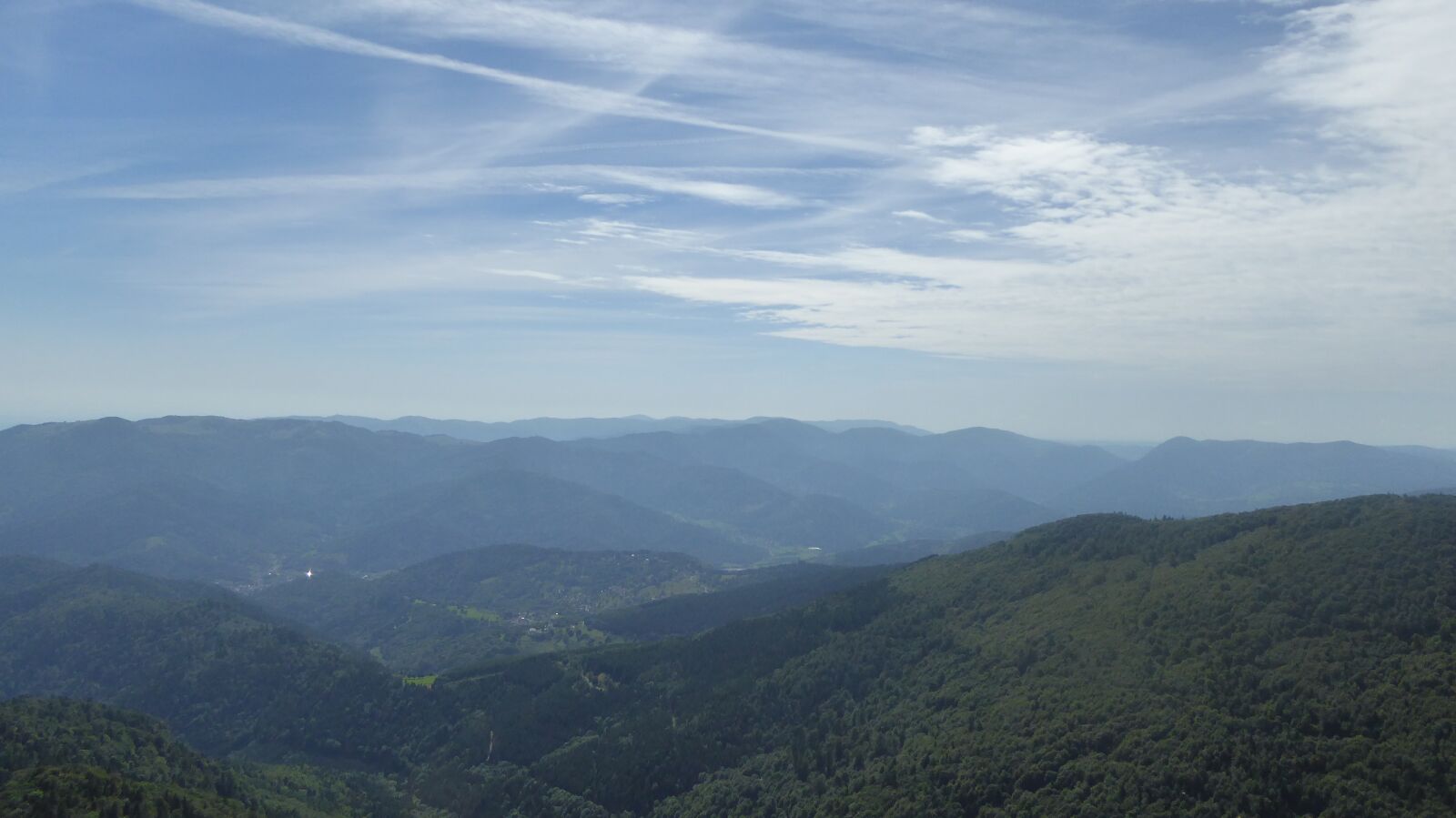 Panasonic DMC-TZ61 sample photo. Alpenblick, great belchen, grand photography