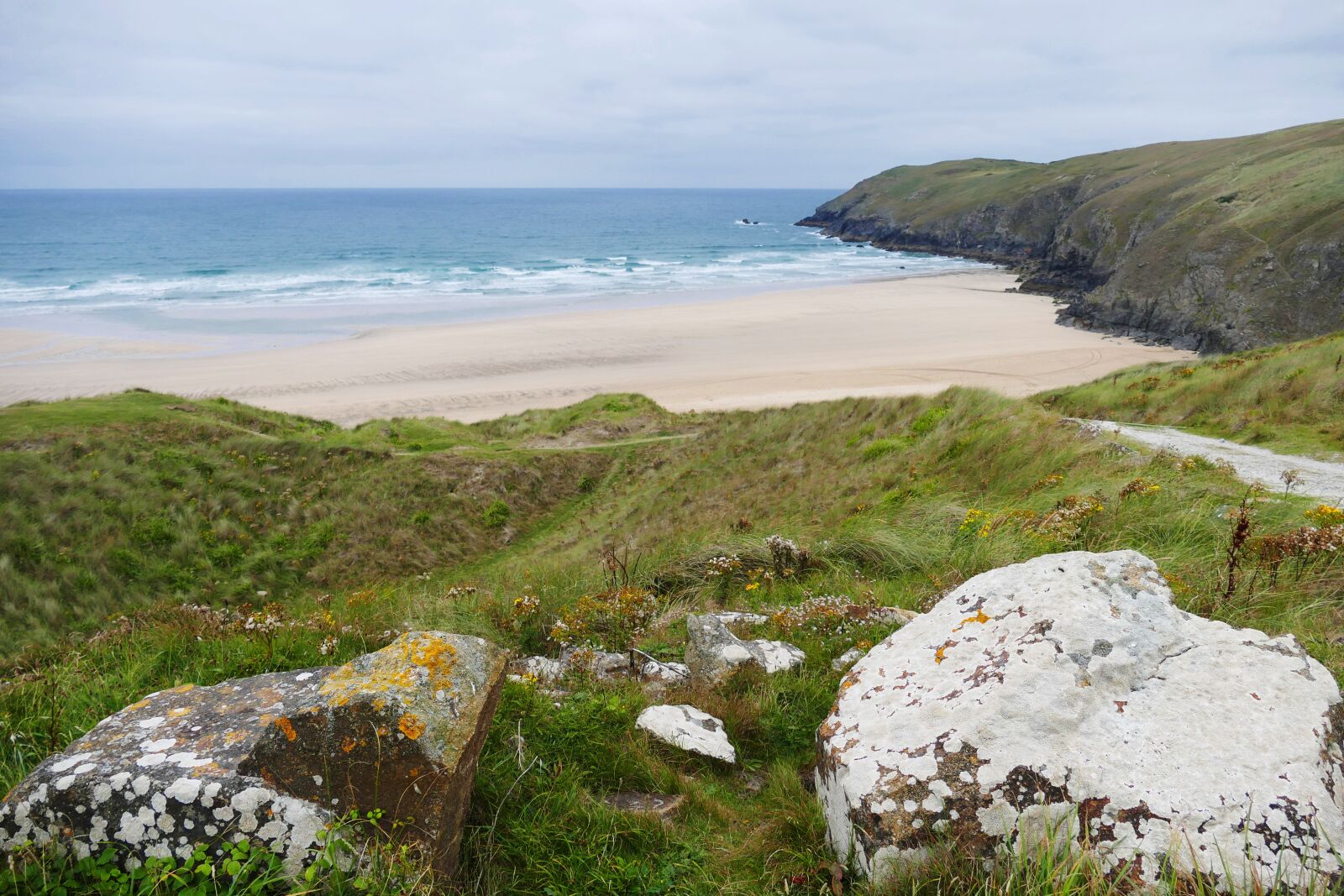 Panasonic Lumix DMC-FZ1000 sample photo. Penhale sands, cornwall, landscape photography