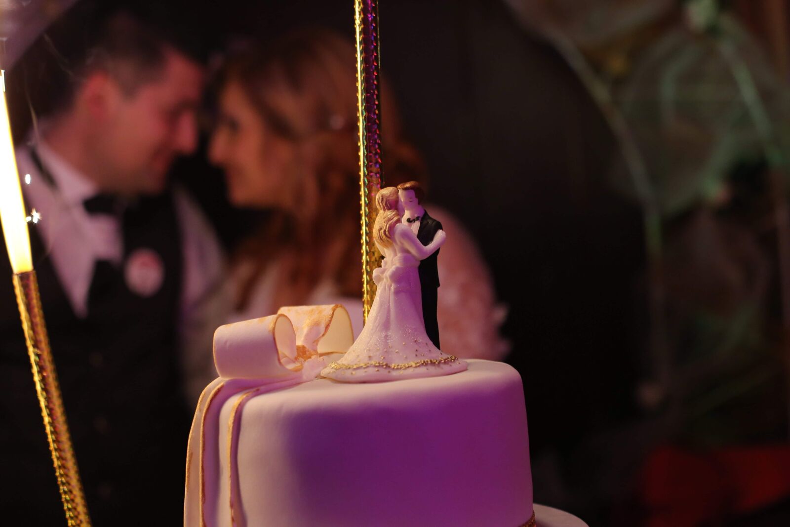 Canon EOS 5D Mark III sample photo. Bride, groom, wedding cake photography