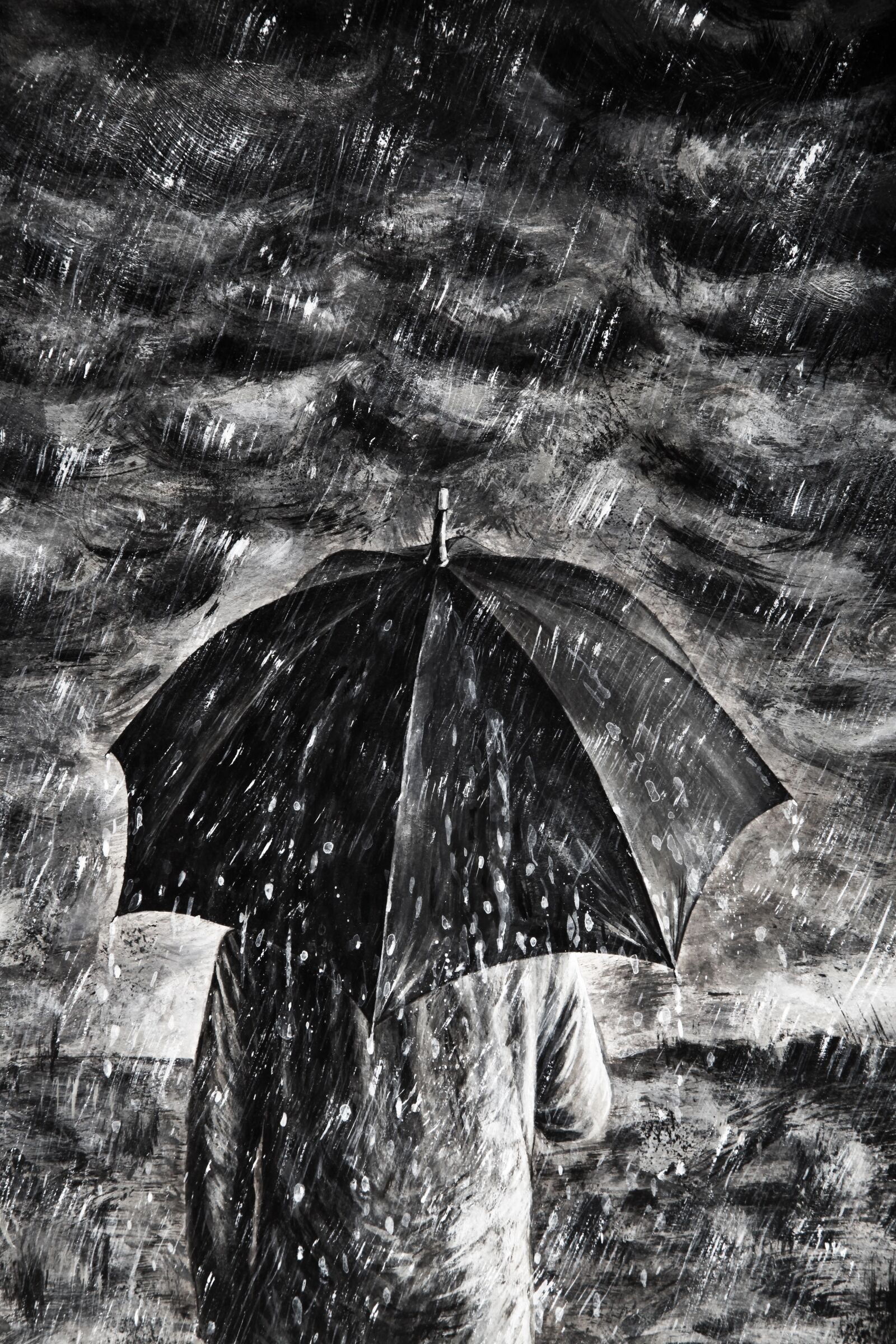 Canon EOS 5D Mark II sample photo. Painting, rain, with photography