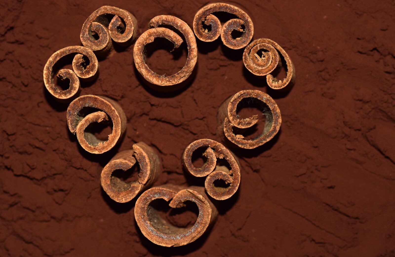 Nikon D3300 sample photo. Heart, cinnamon, cinnamon sticks photography